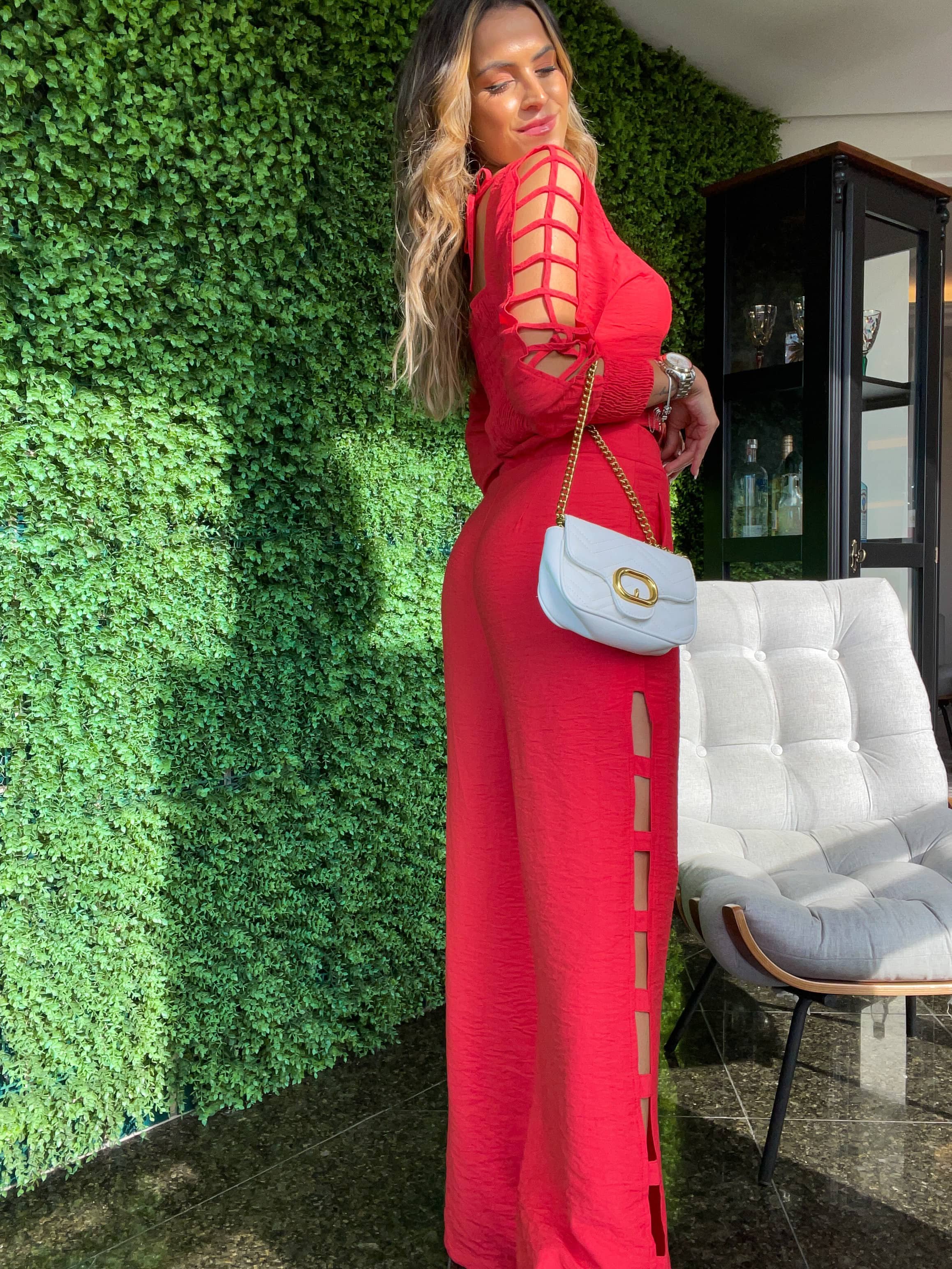 Calça Alanna Vermelho