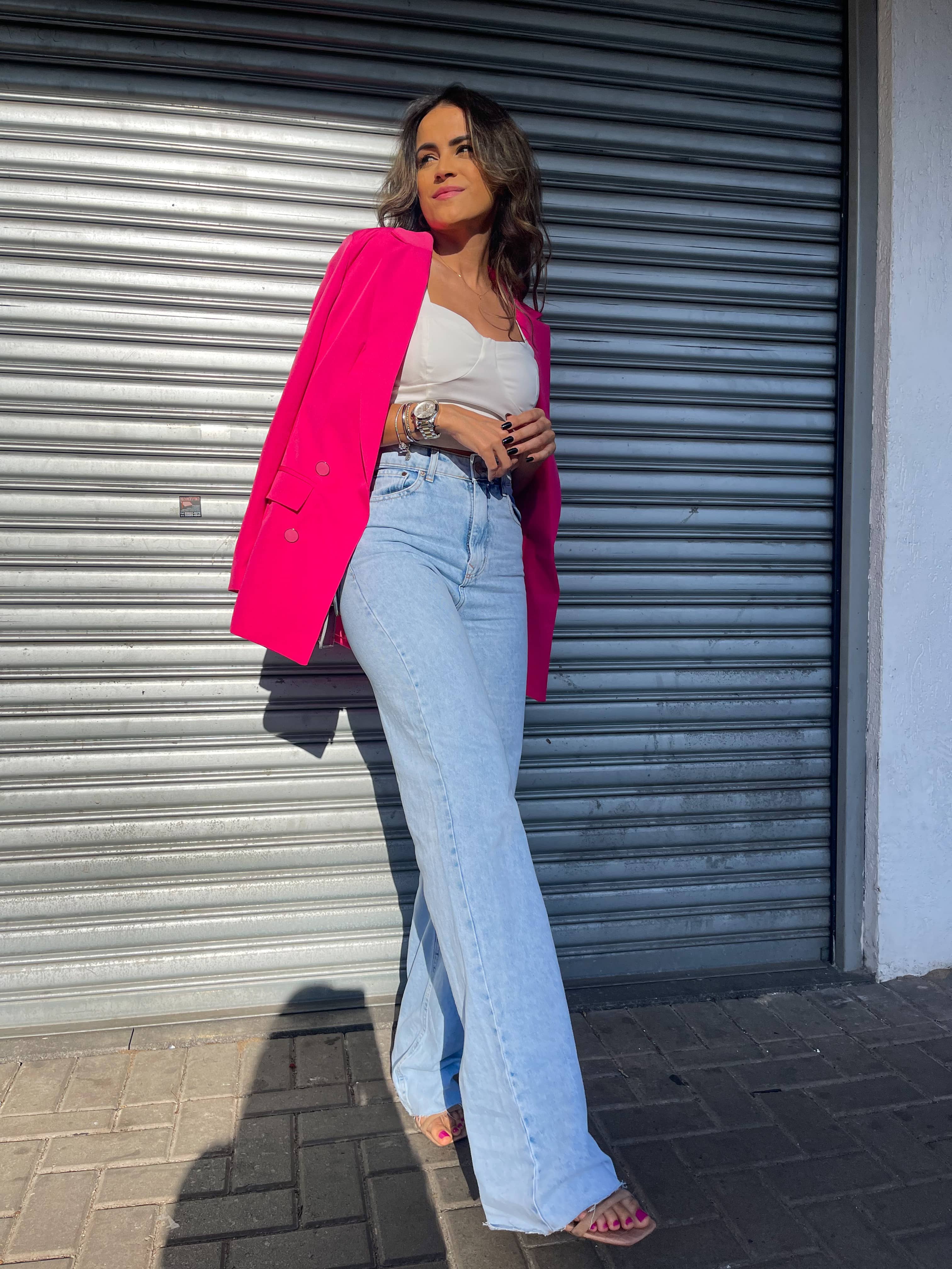 Maxi Blazer Amélia Pink