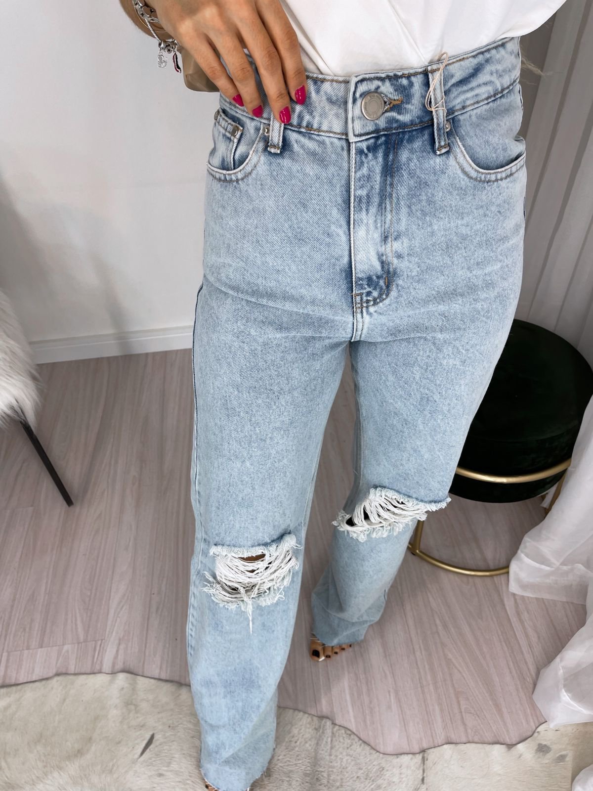 Calça Wide Leg Angel
