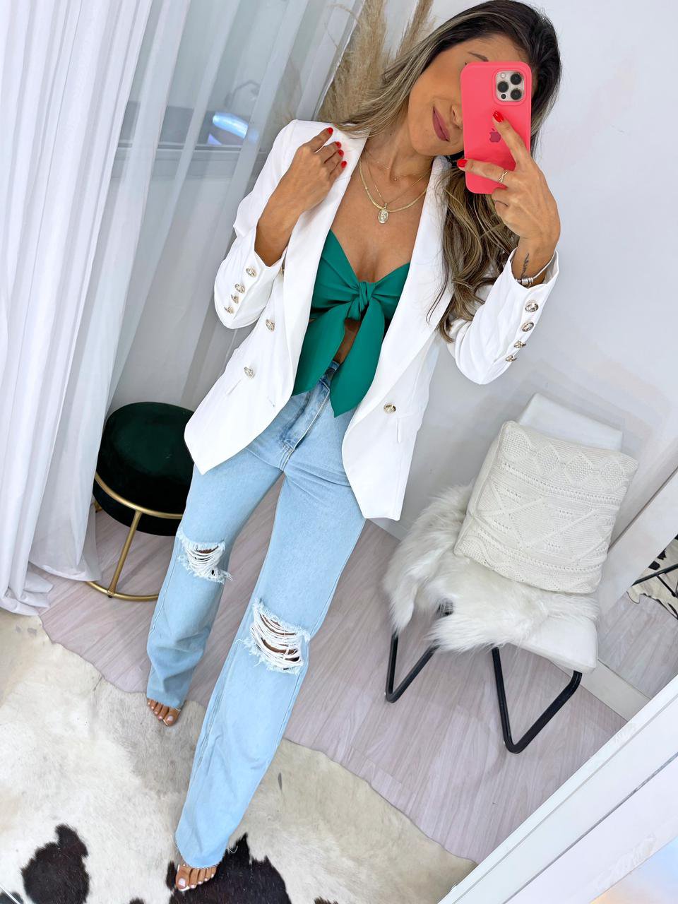 Calça Wide Leg Angel