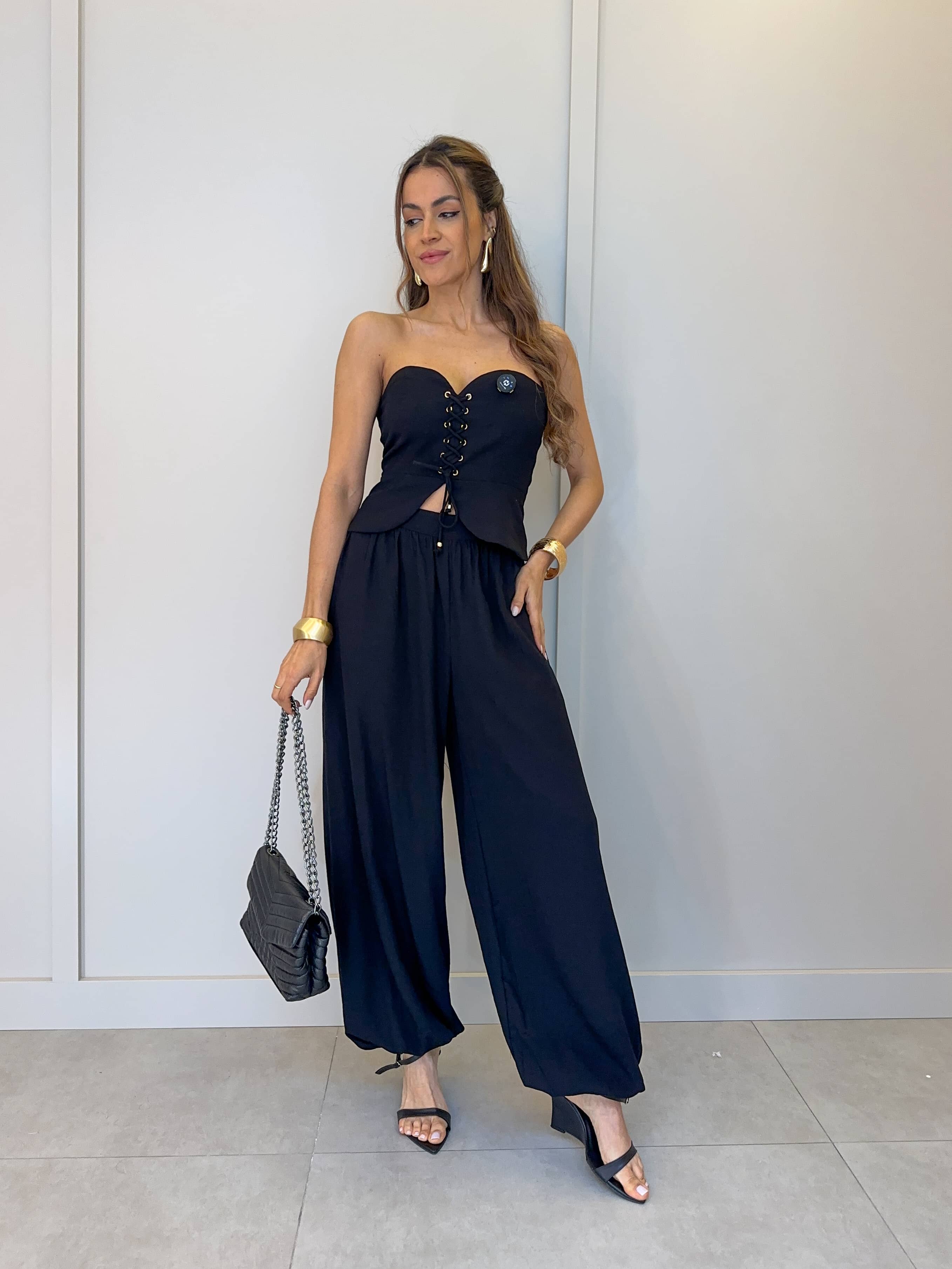 Conjunto Preto Grazi