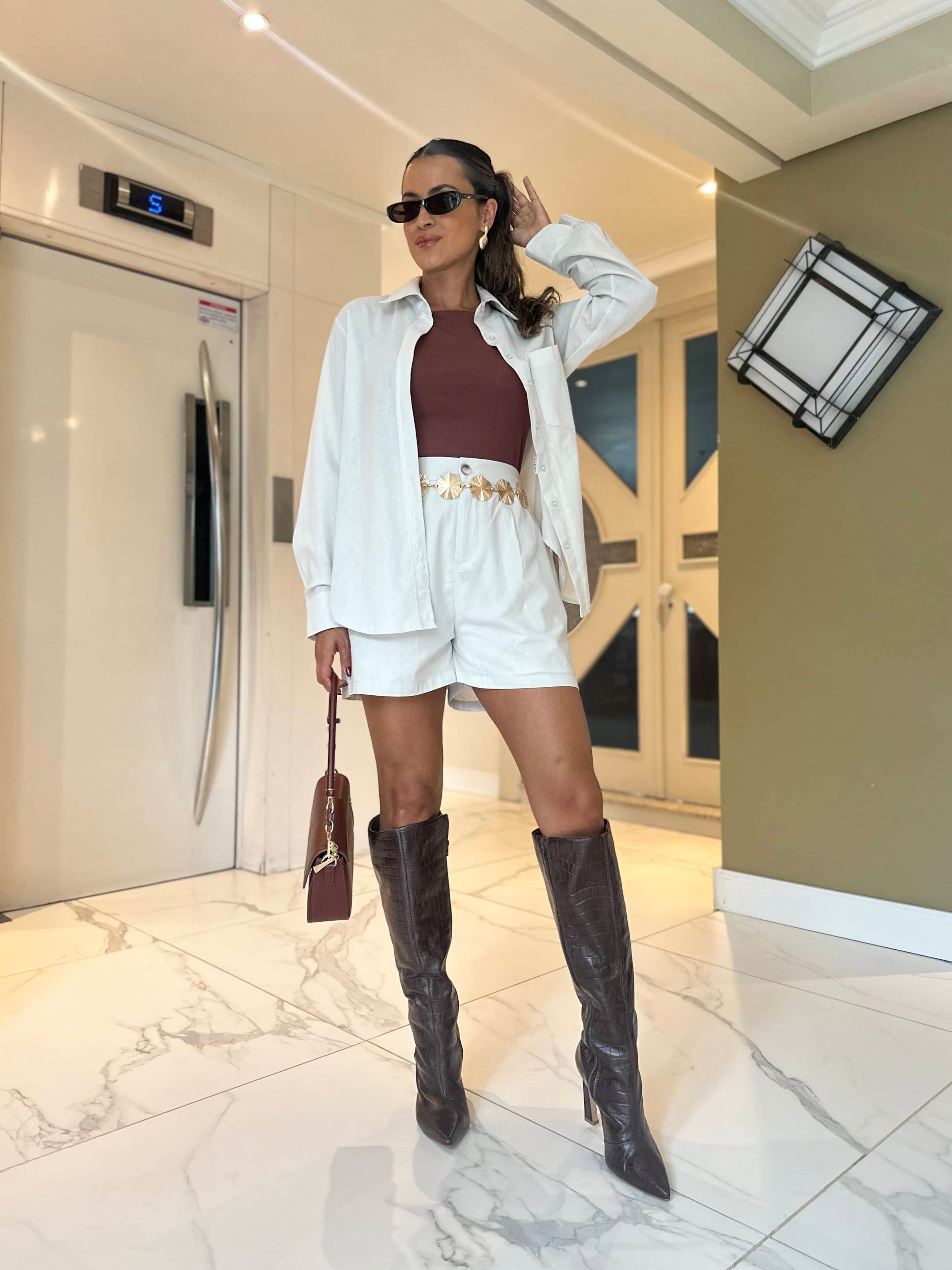 Conjunto em Linho Cru Bady