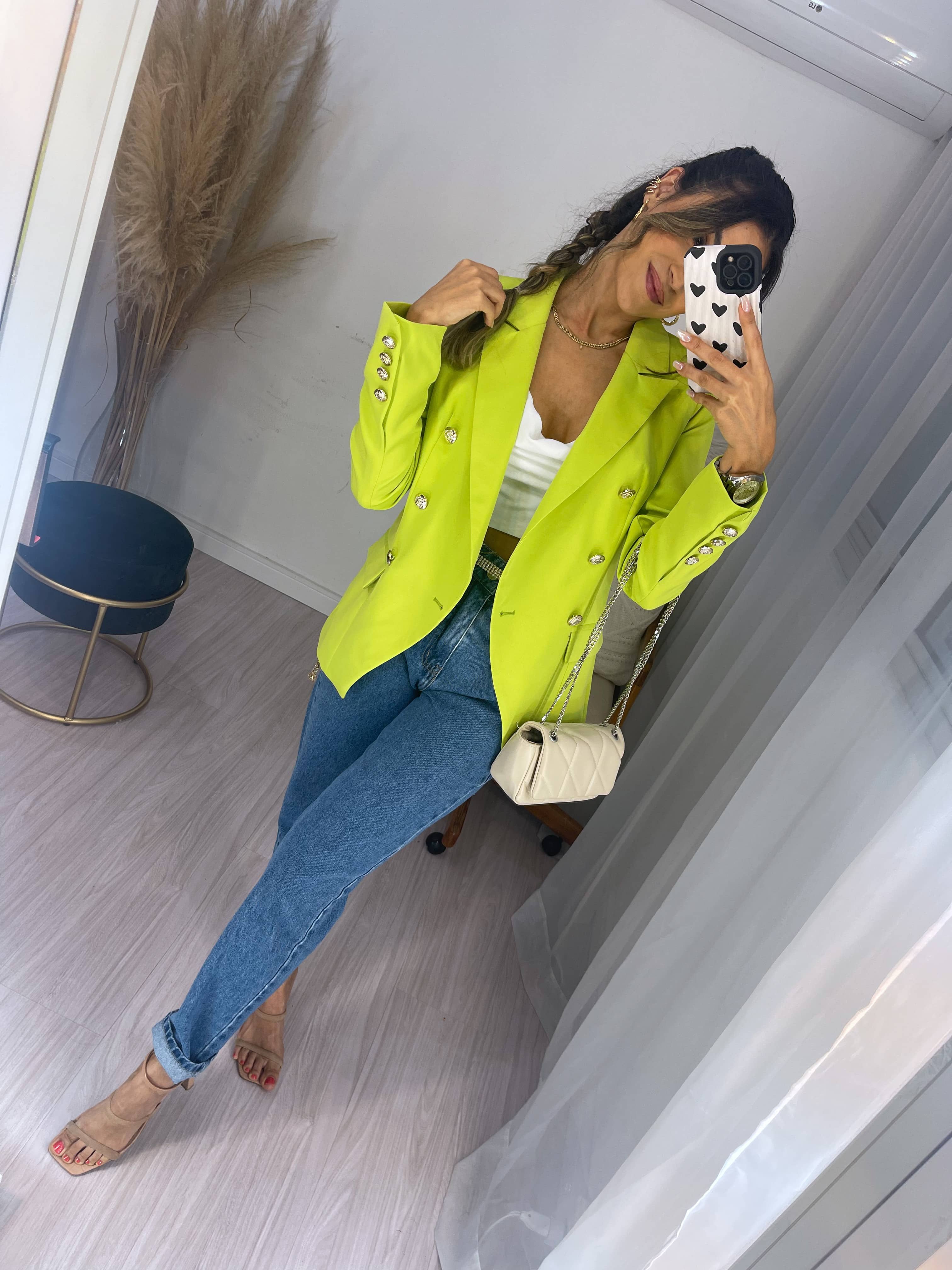 Blazer Inspiração Balmain Lima