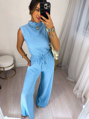 Conjunto Regata Baby Blue Bella