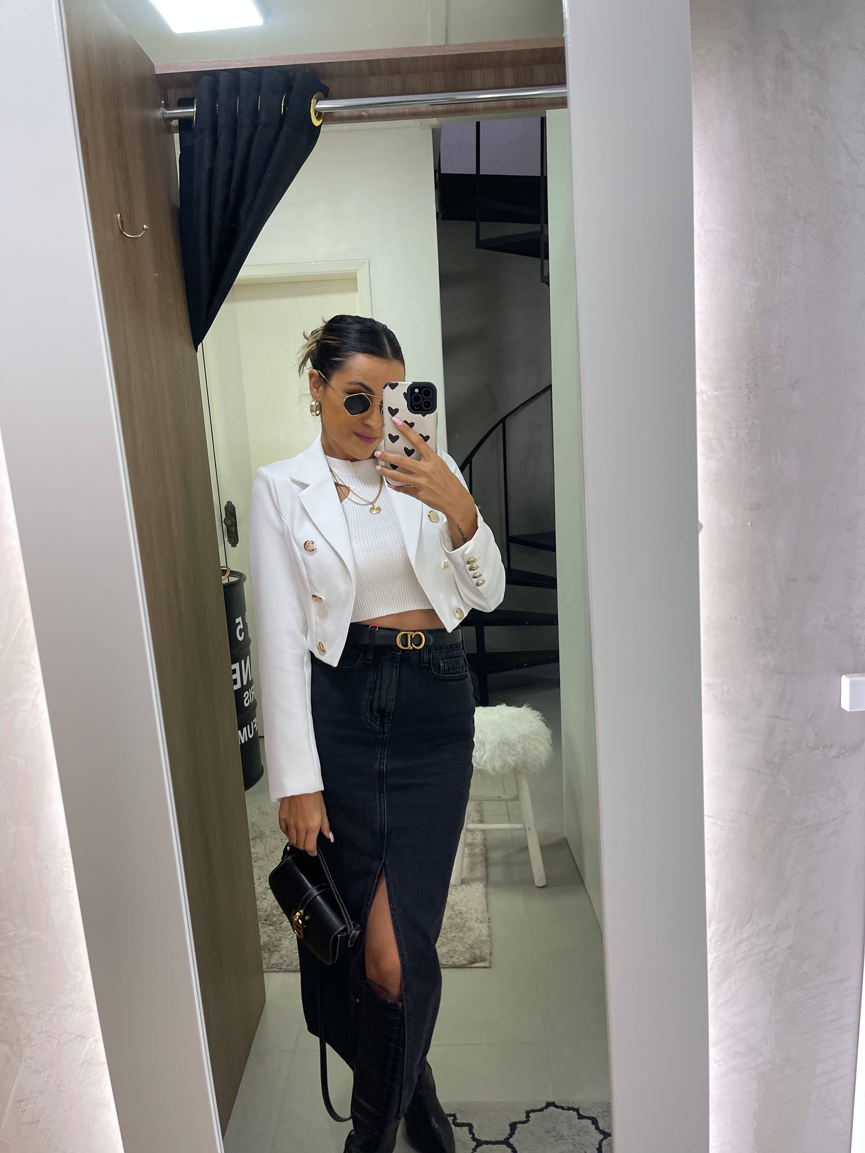 Blazer Curto Izzy OFF