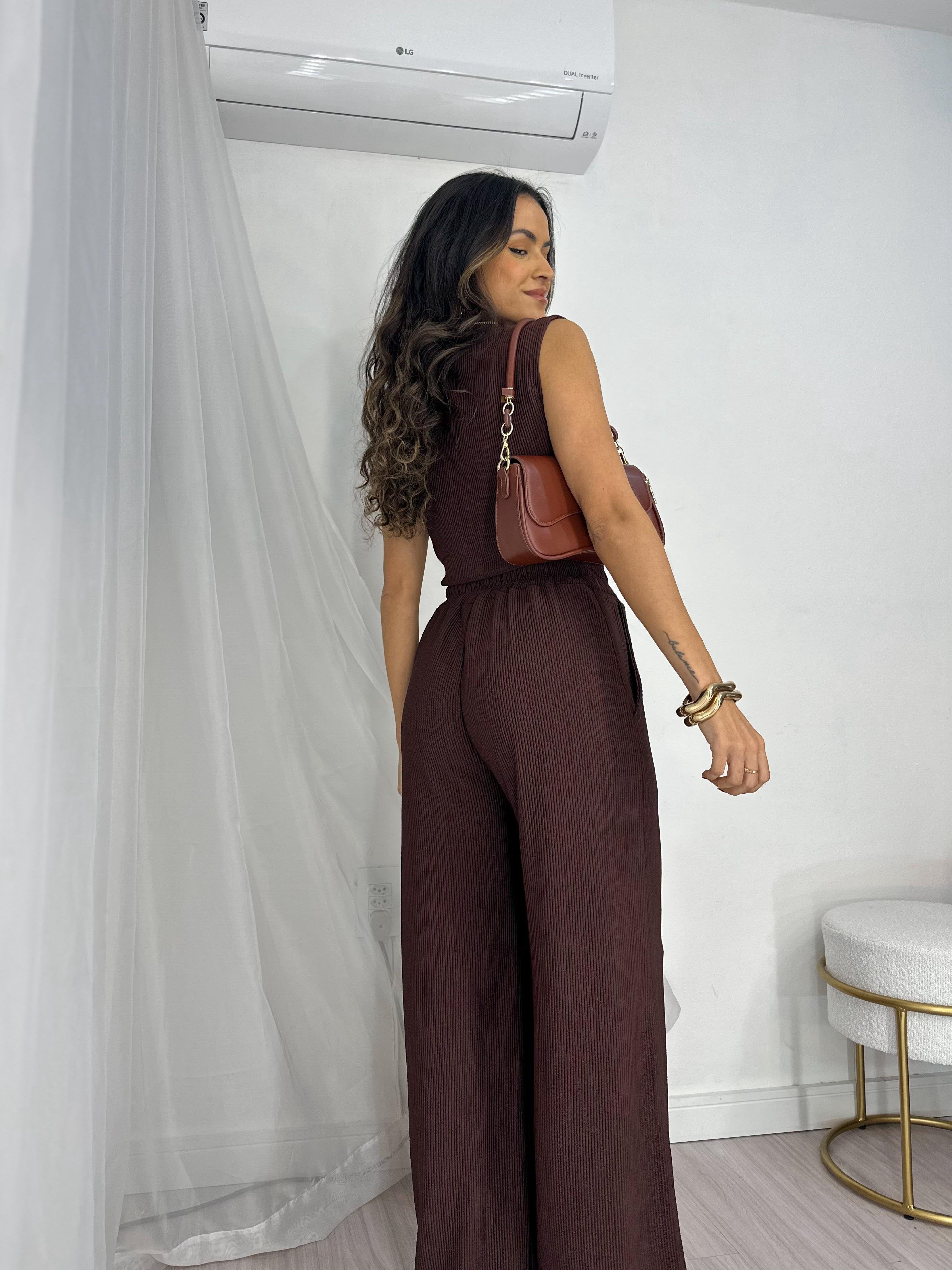 Conjunto Regata Café Bella