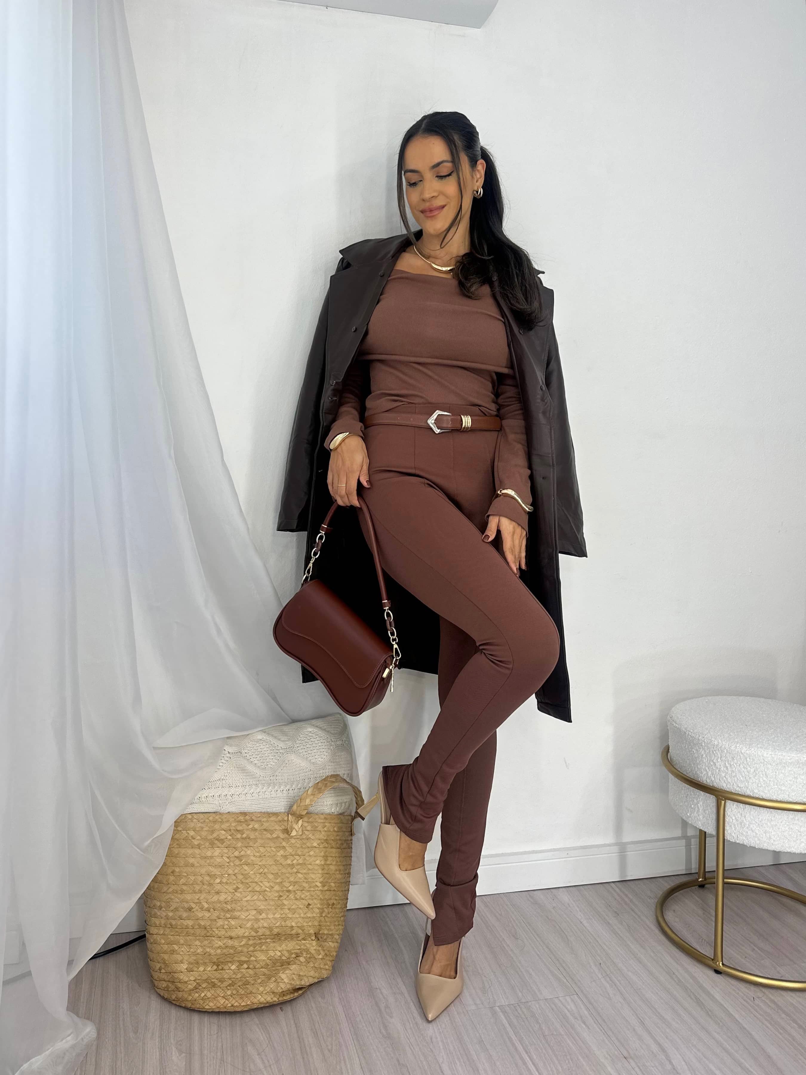 Calça Marrom Bely
