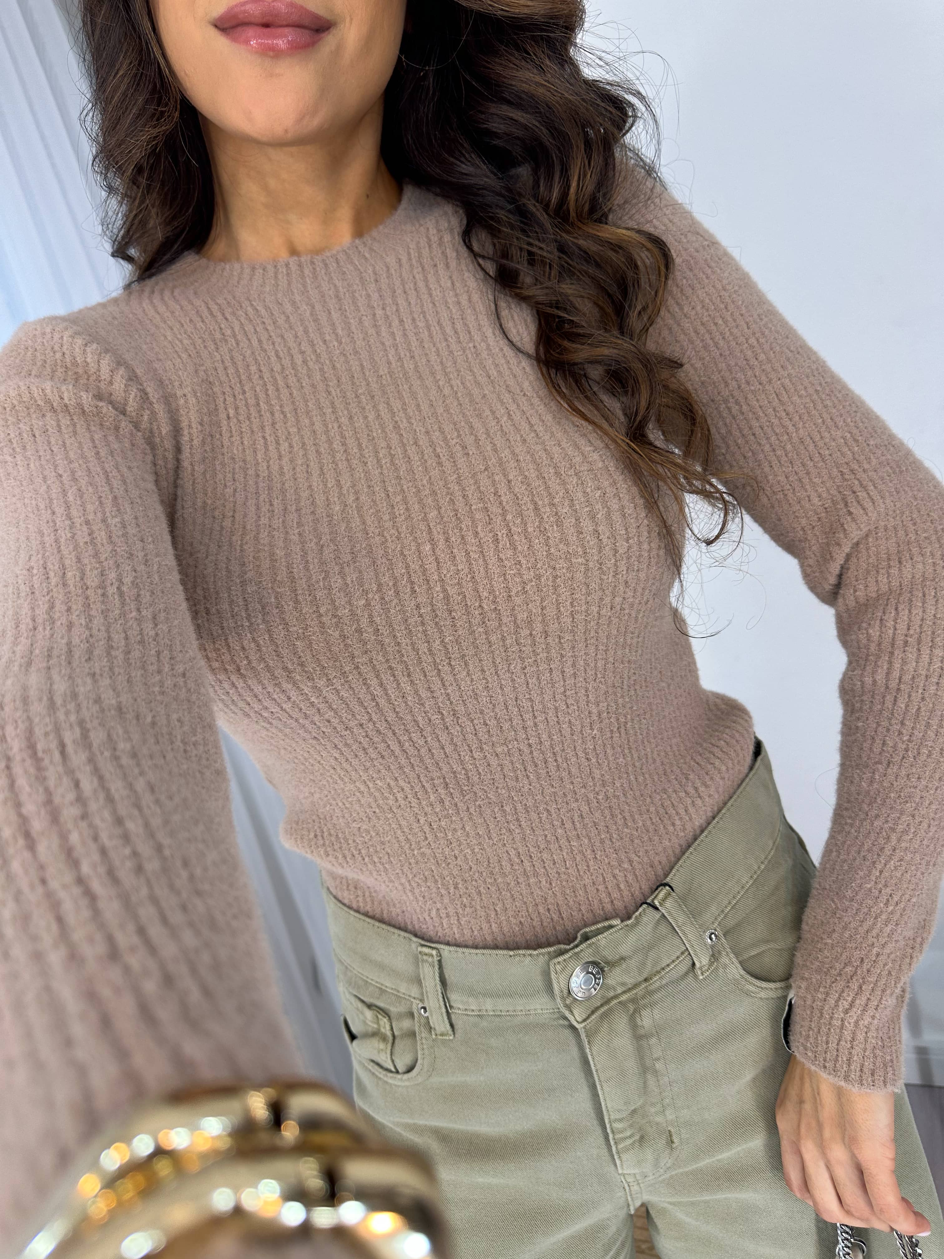 Blusa Térmica em Modal Nude Lavina