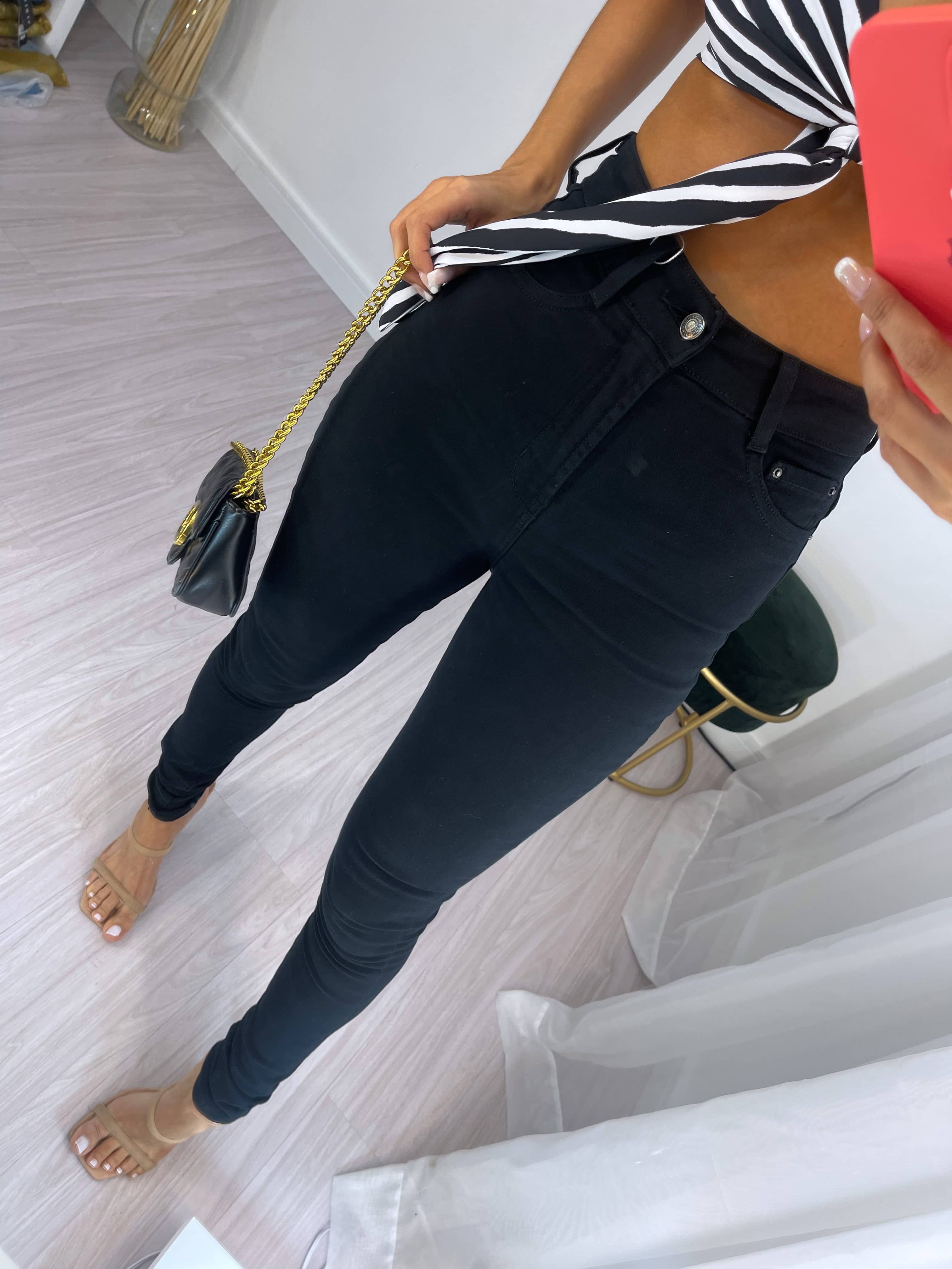 Calça Skinny Hot Black