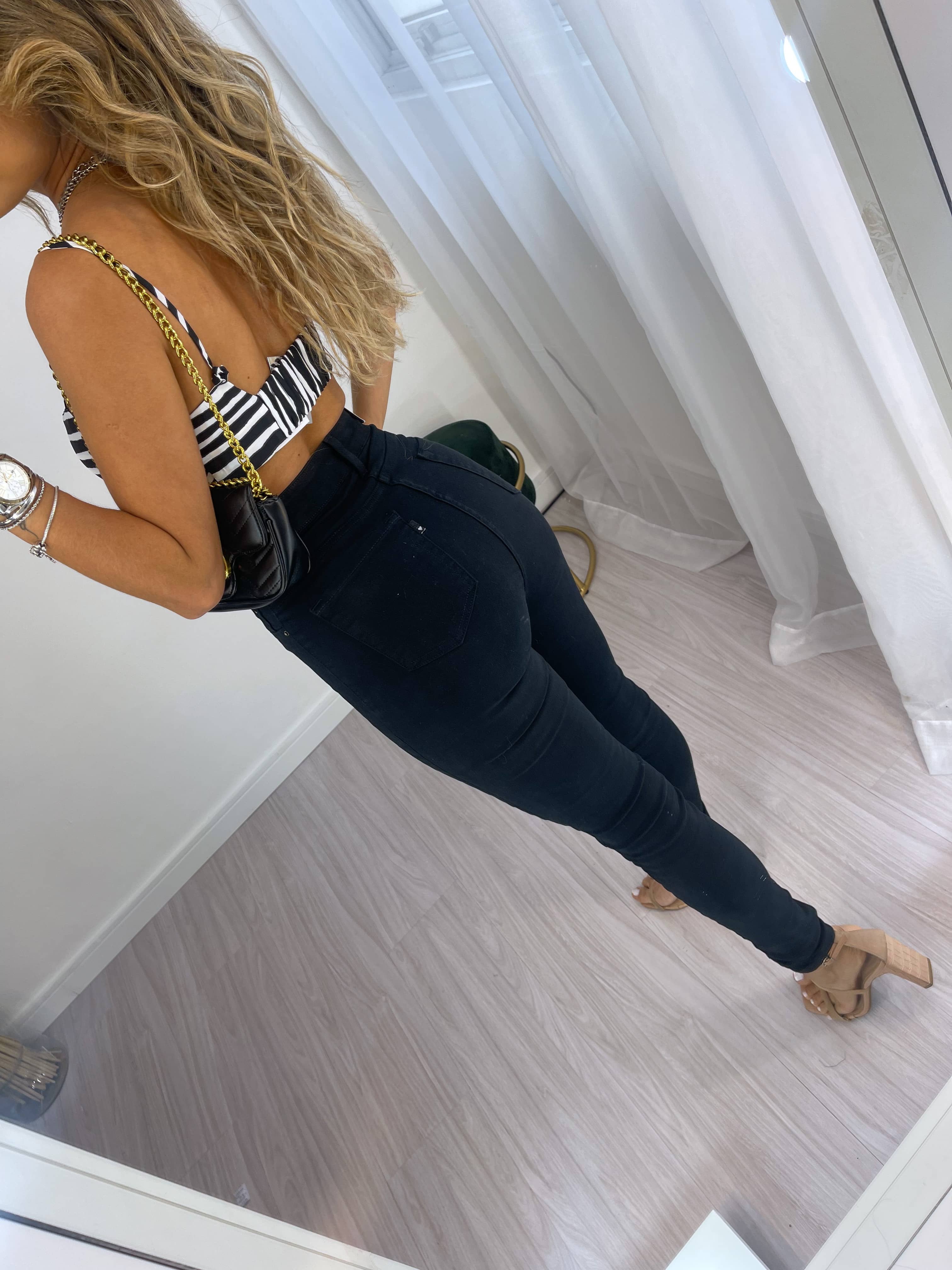 Calça Skinny Hot Black