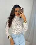 Blusa de Renda Off Sheila