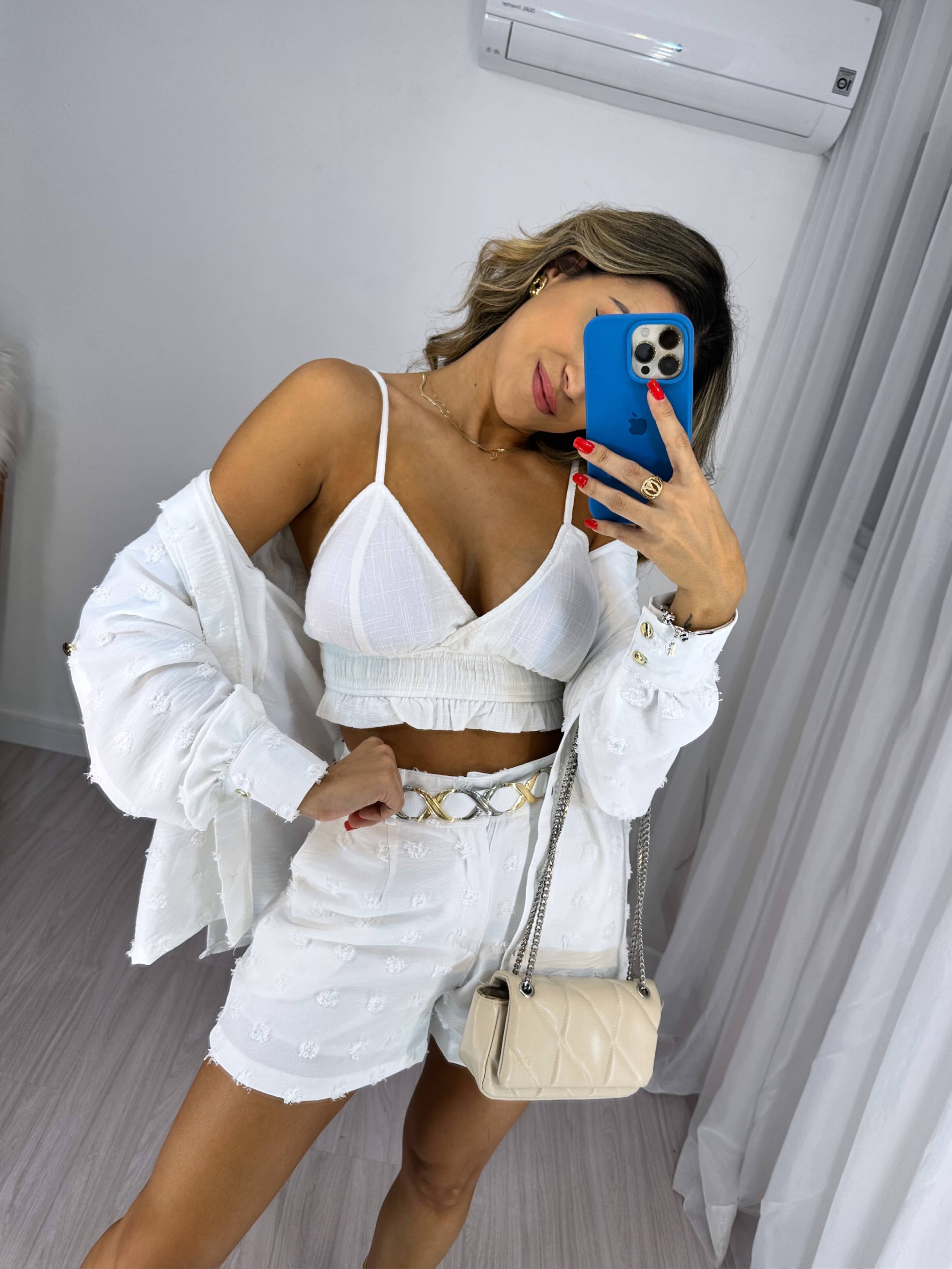 Conjunto Branco Hailey