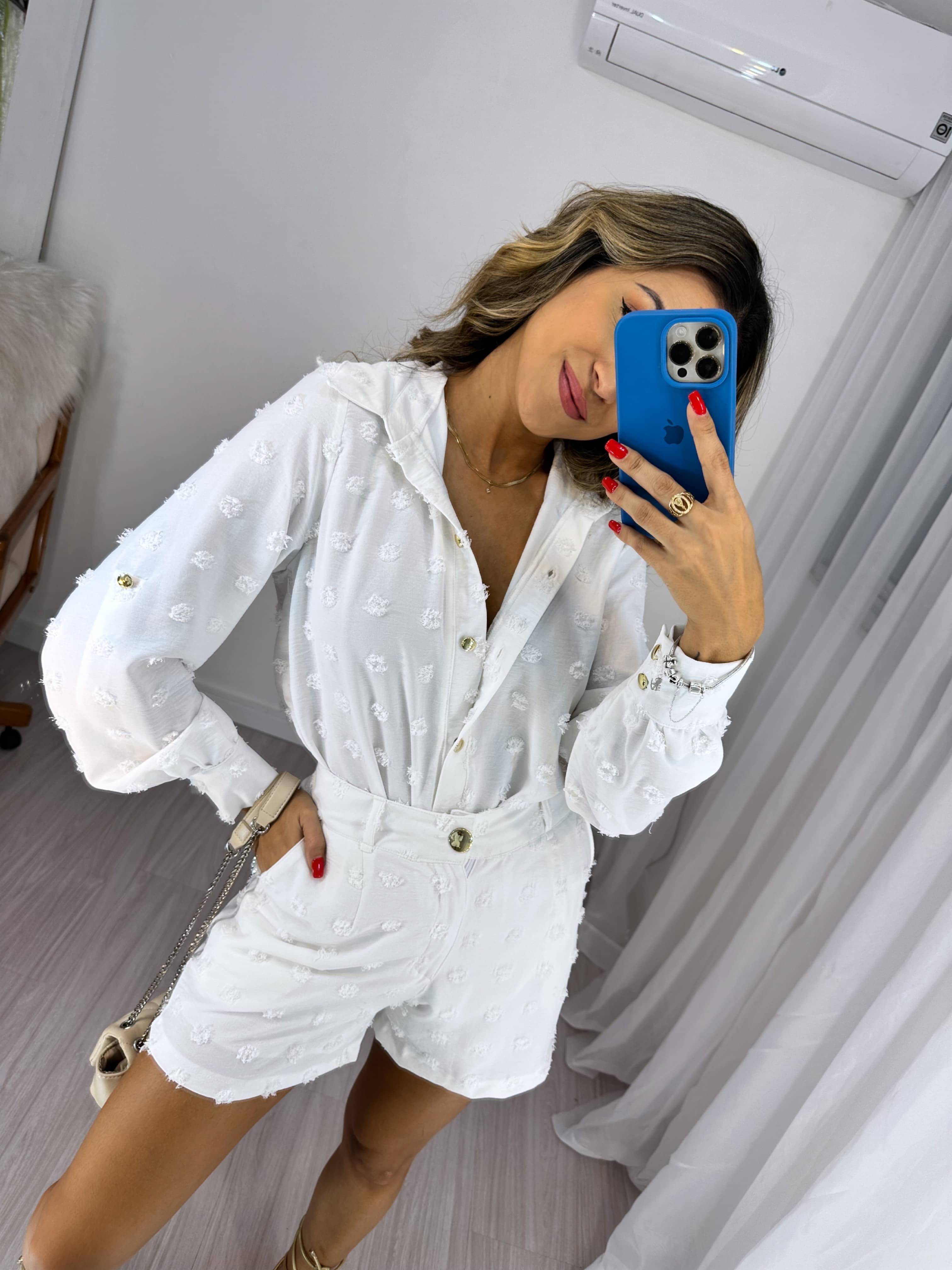 Conjunto Branco Hailey