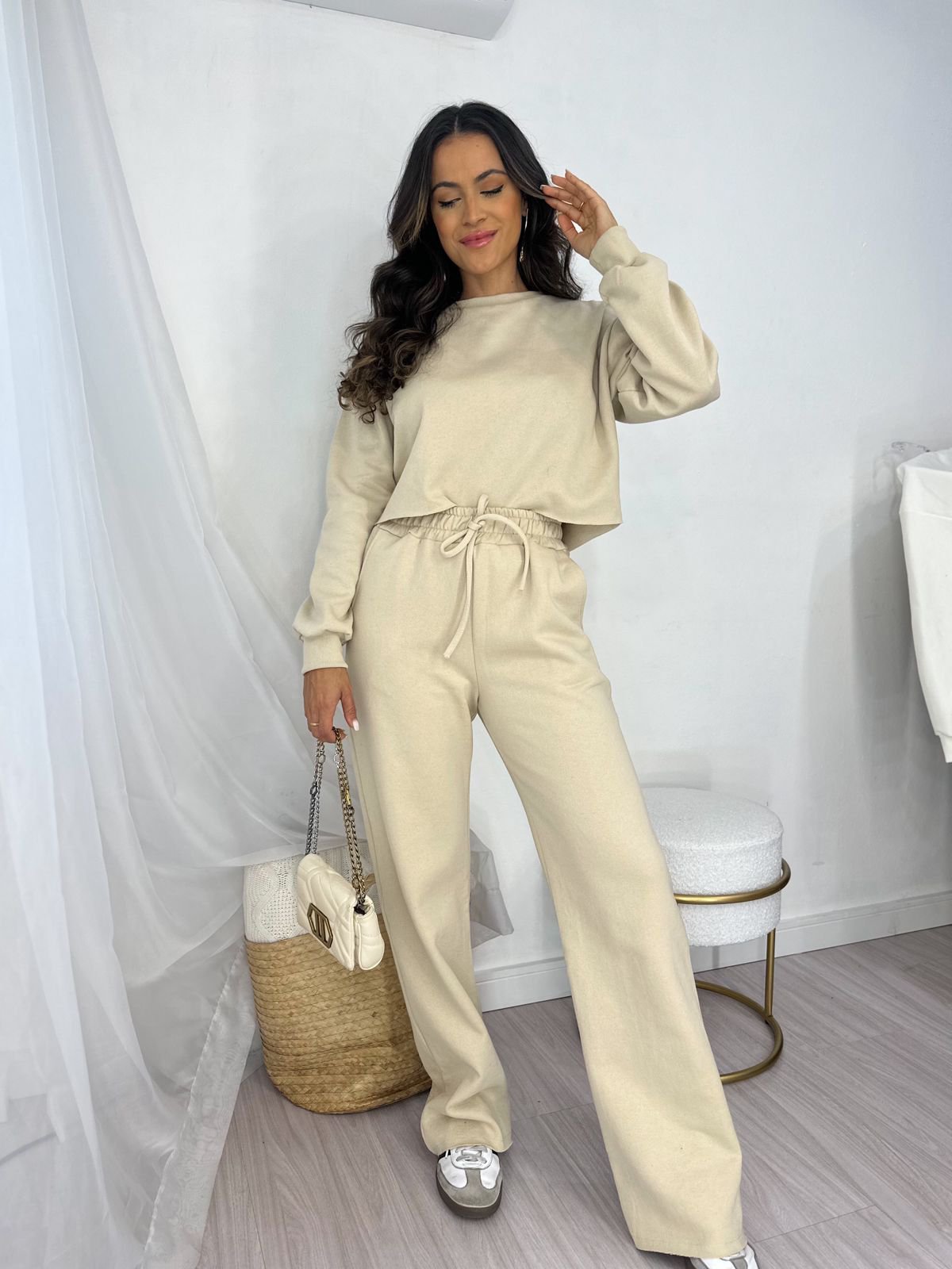 Conjunto Moletom Nude Flord