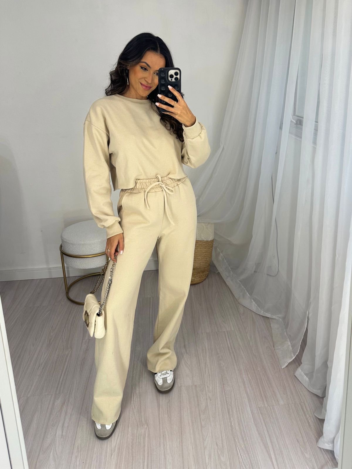 Conjunto Moletom Nude Flord