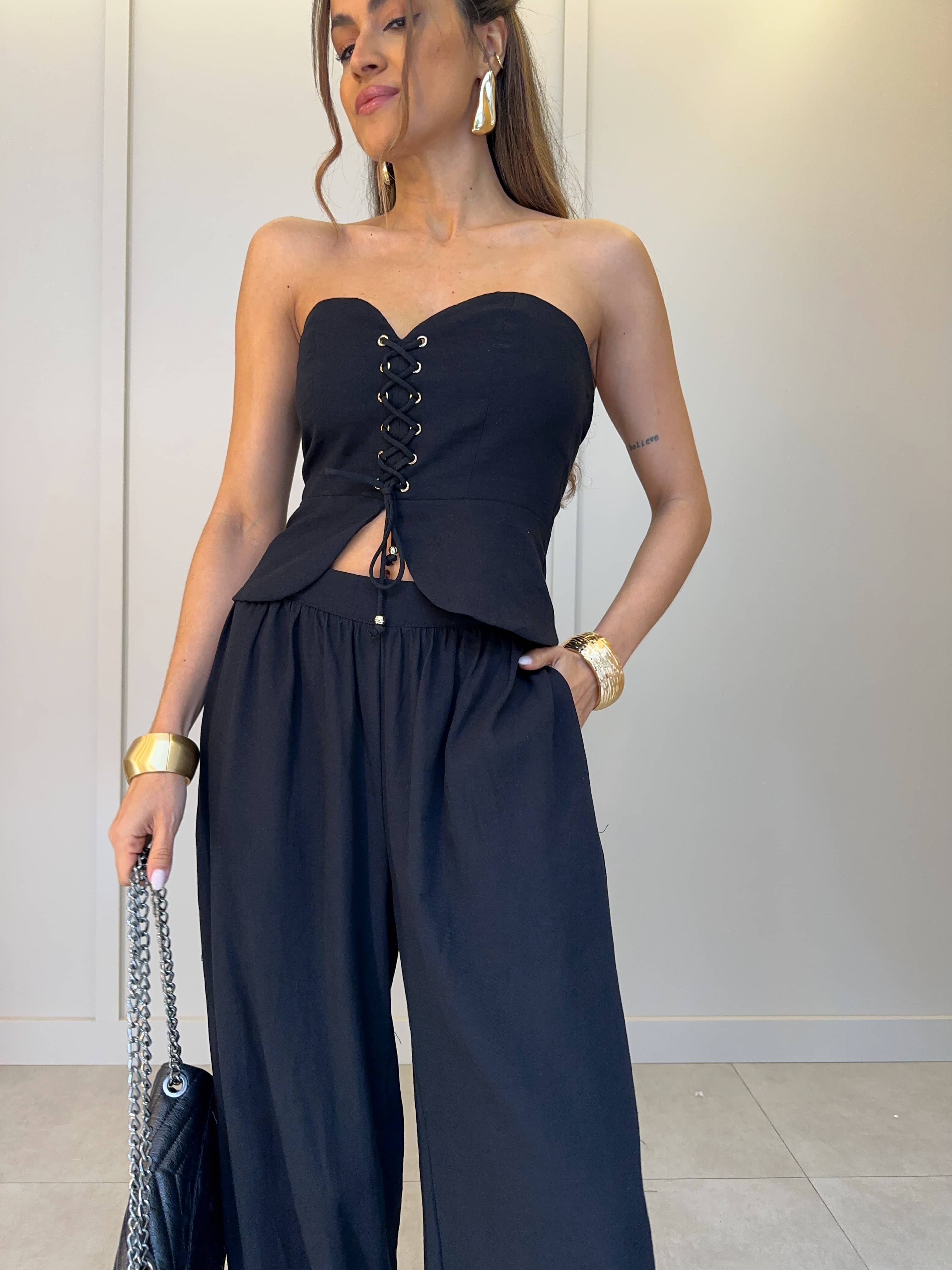 Conjunto Preto Grazi