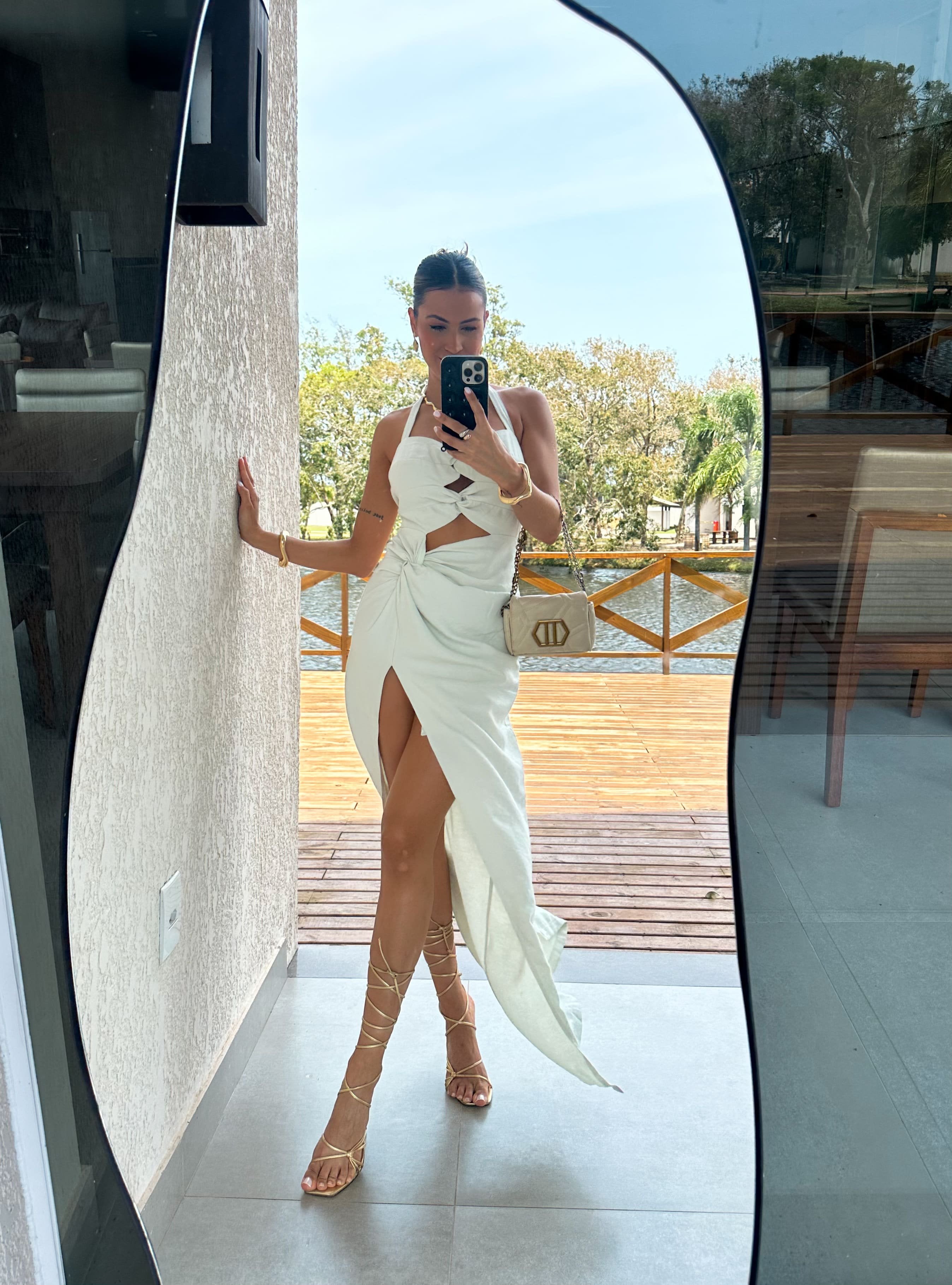 Vestido Midi Gelo Daly