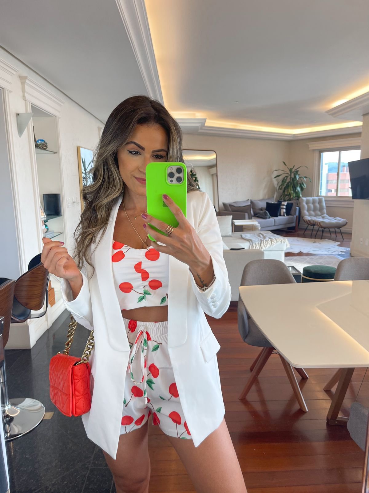 Blazer Débora Off White