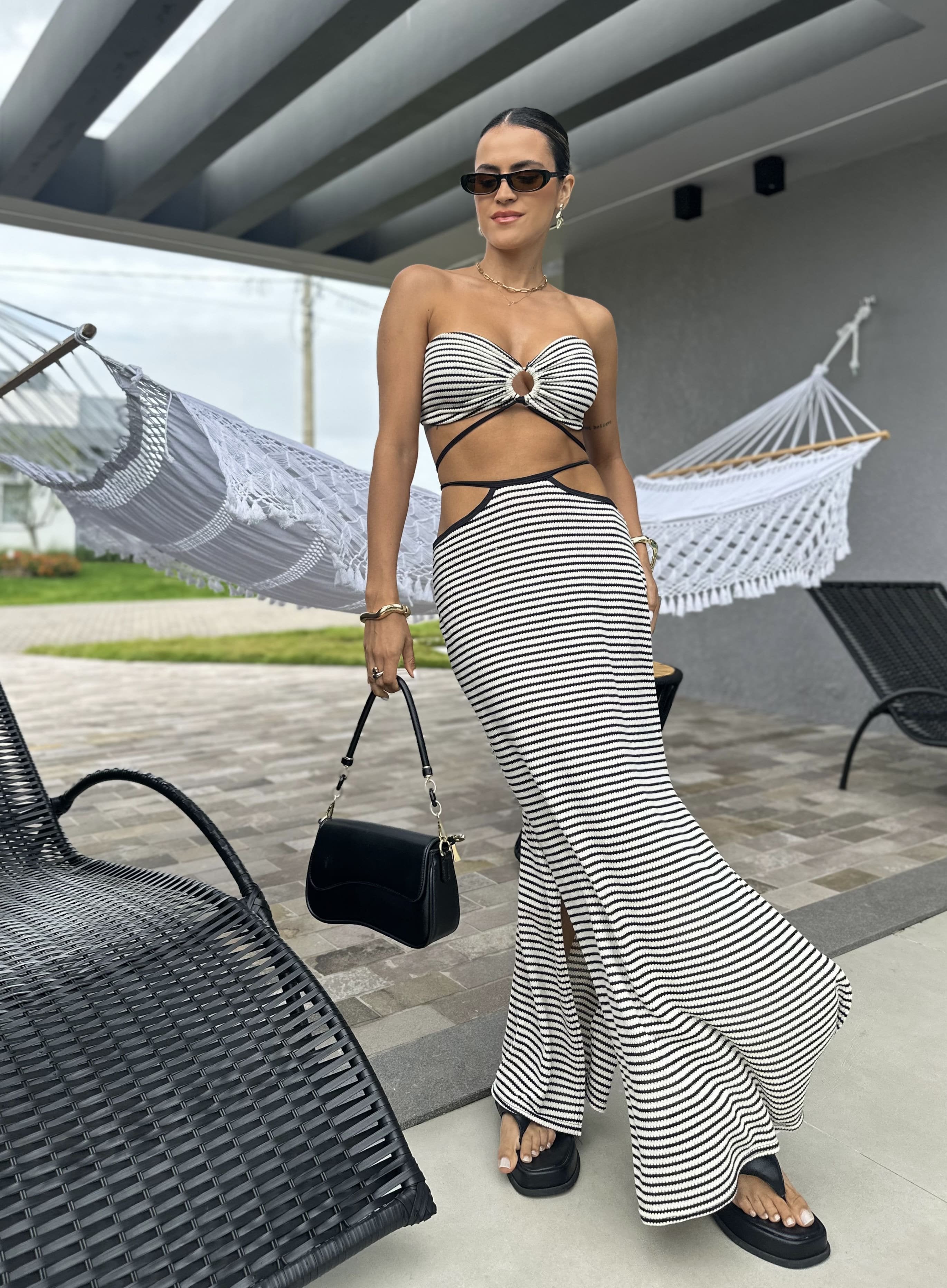 Conjunto Listrado Dysha