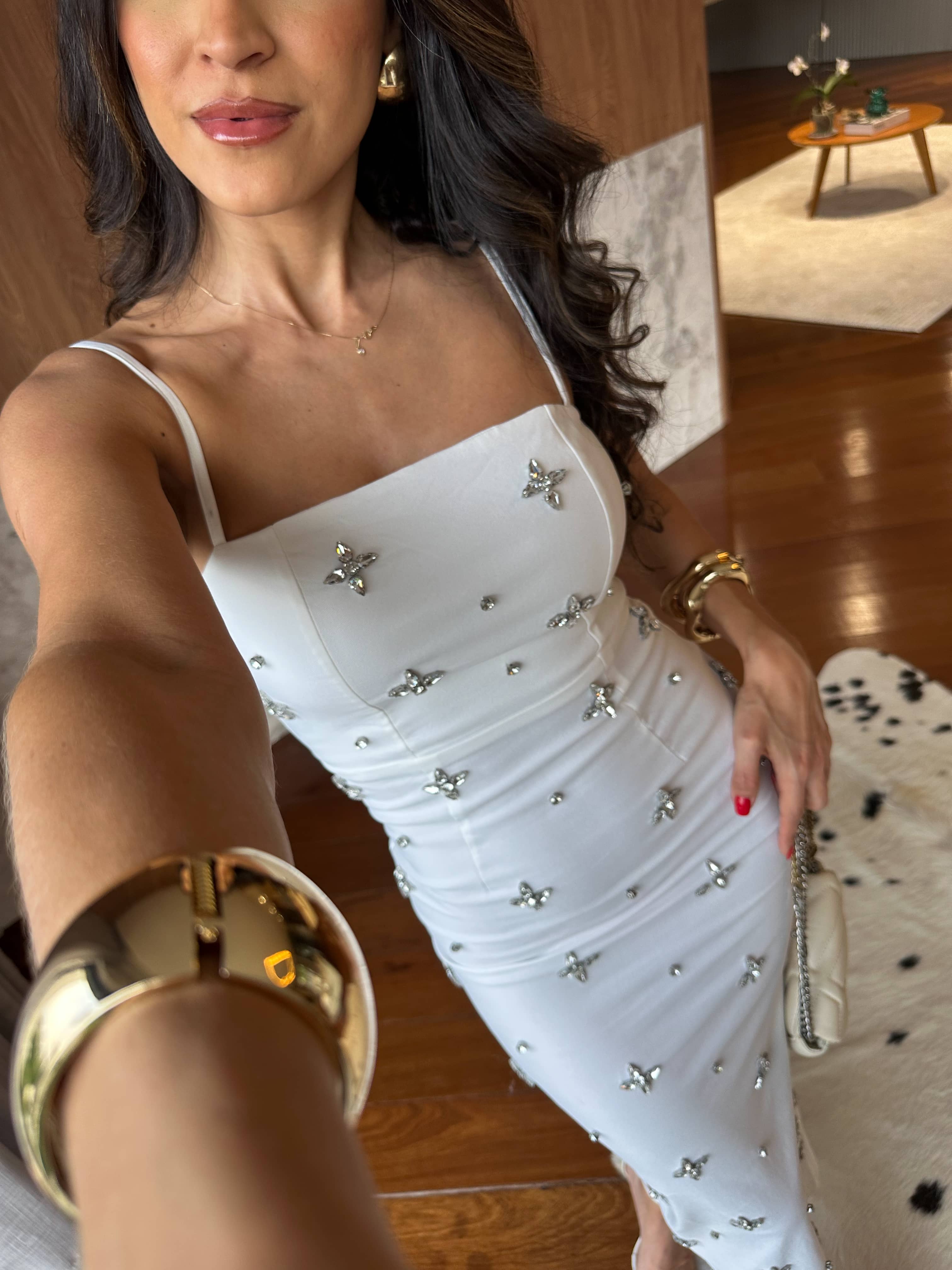 Vestido Midi Off Star