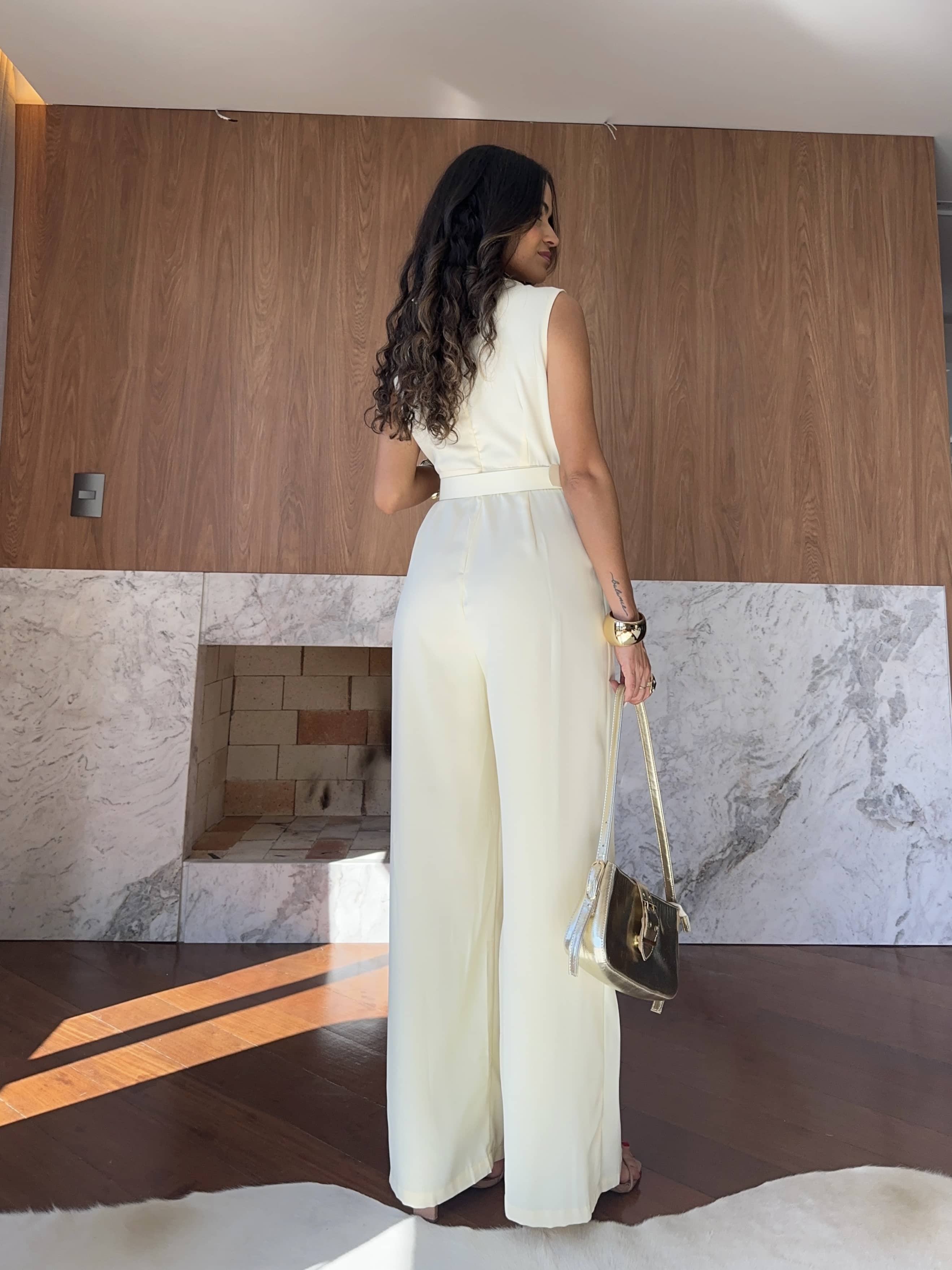 Macacão Manteiga Jade