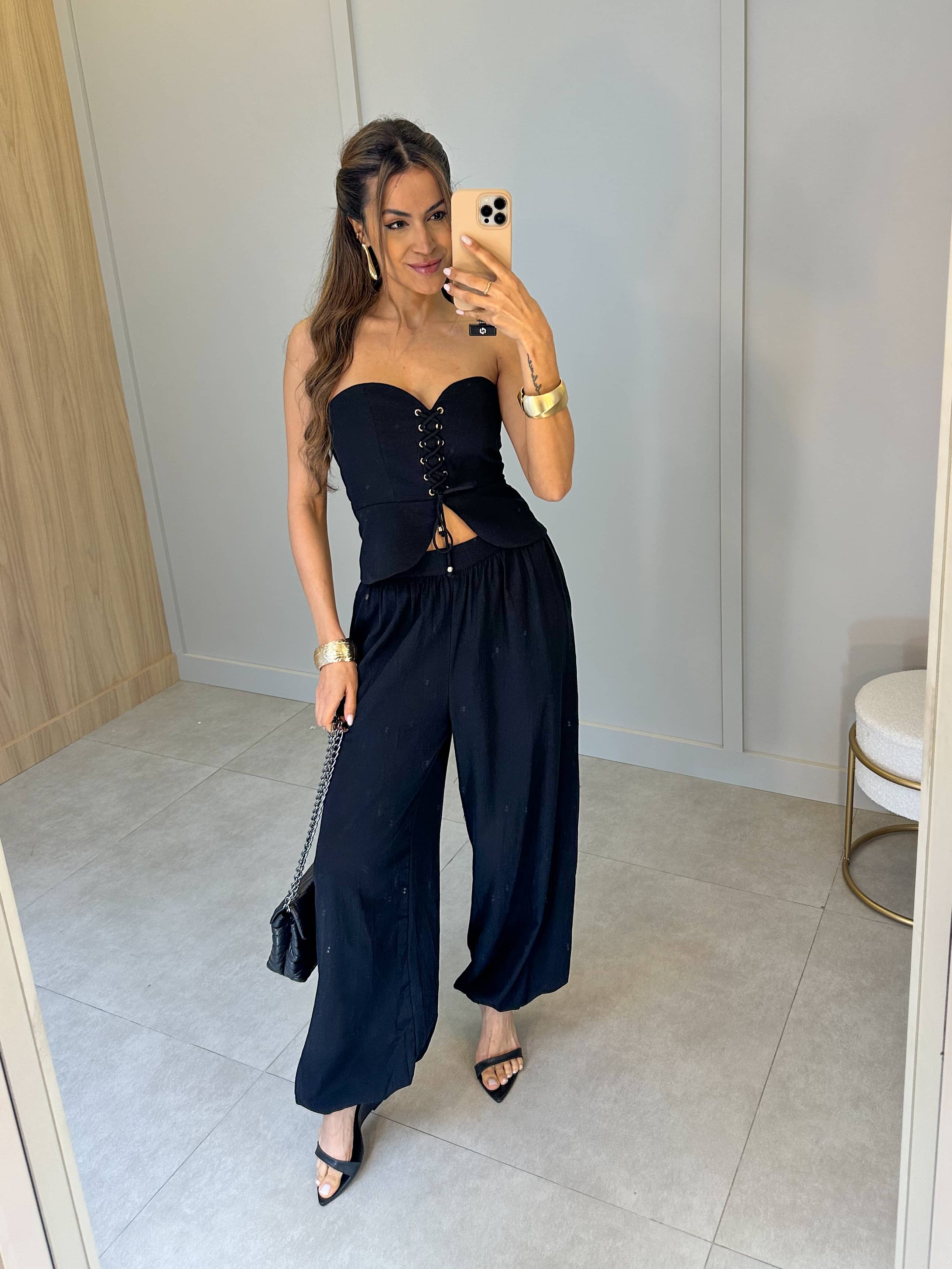 Conjunto Preto Grazi