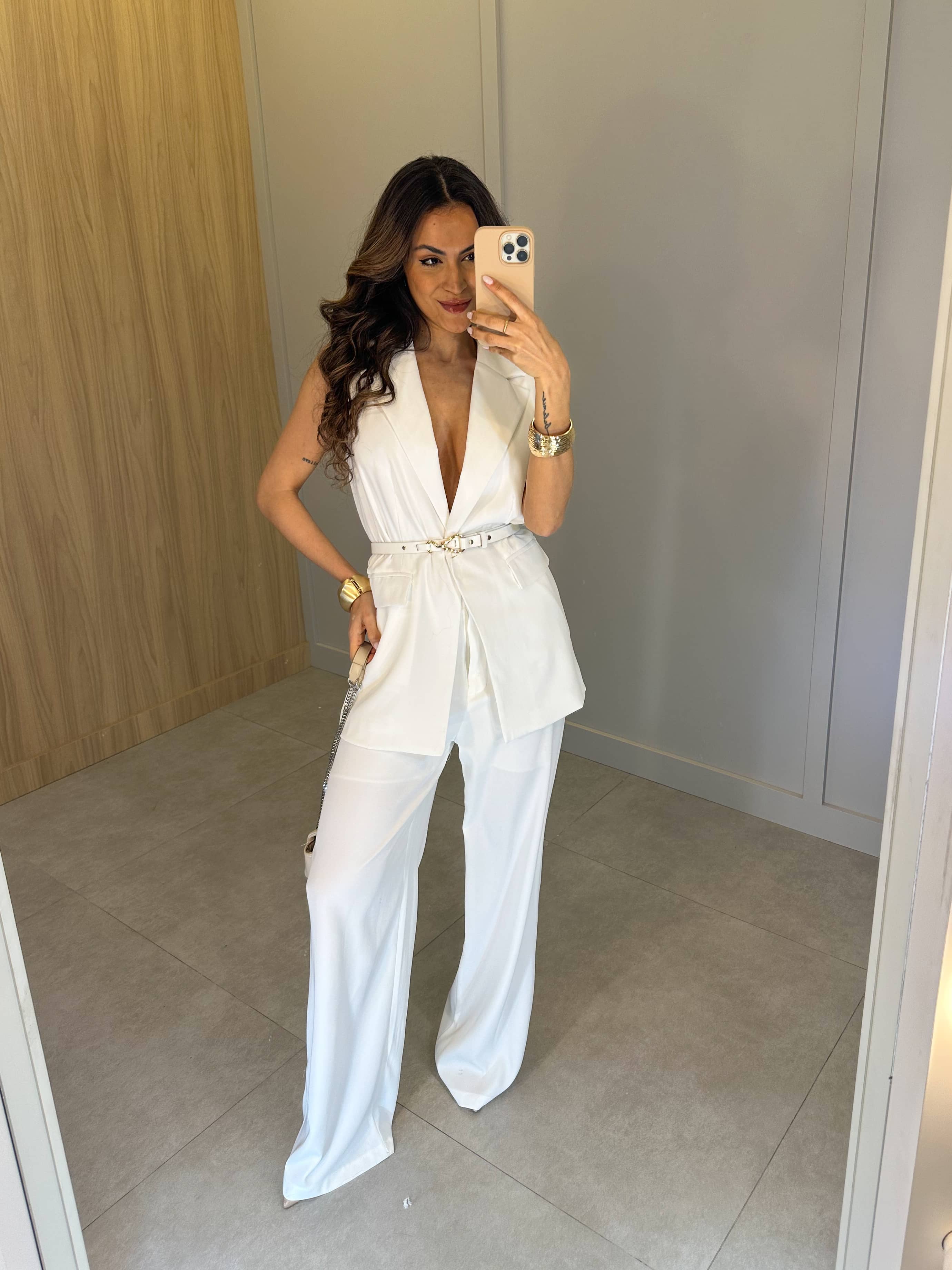 Conjunto Alfaiataria Off Elize