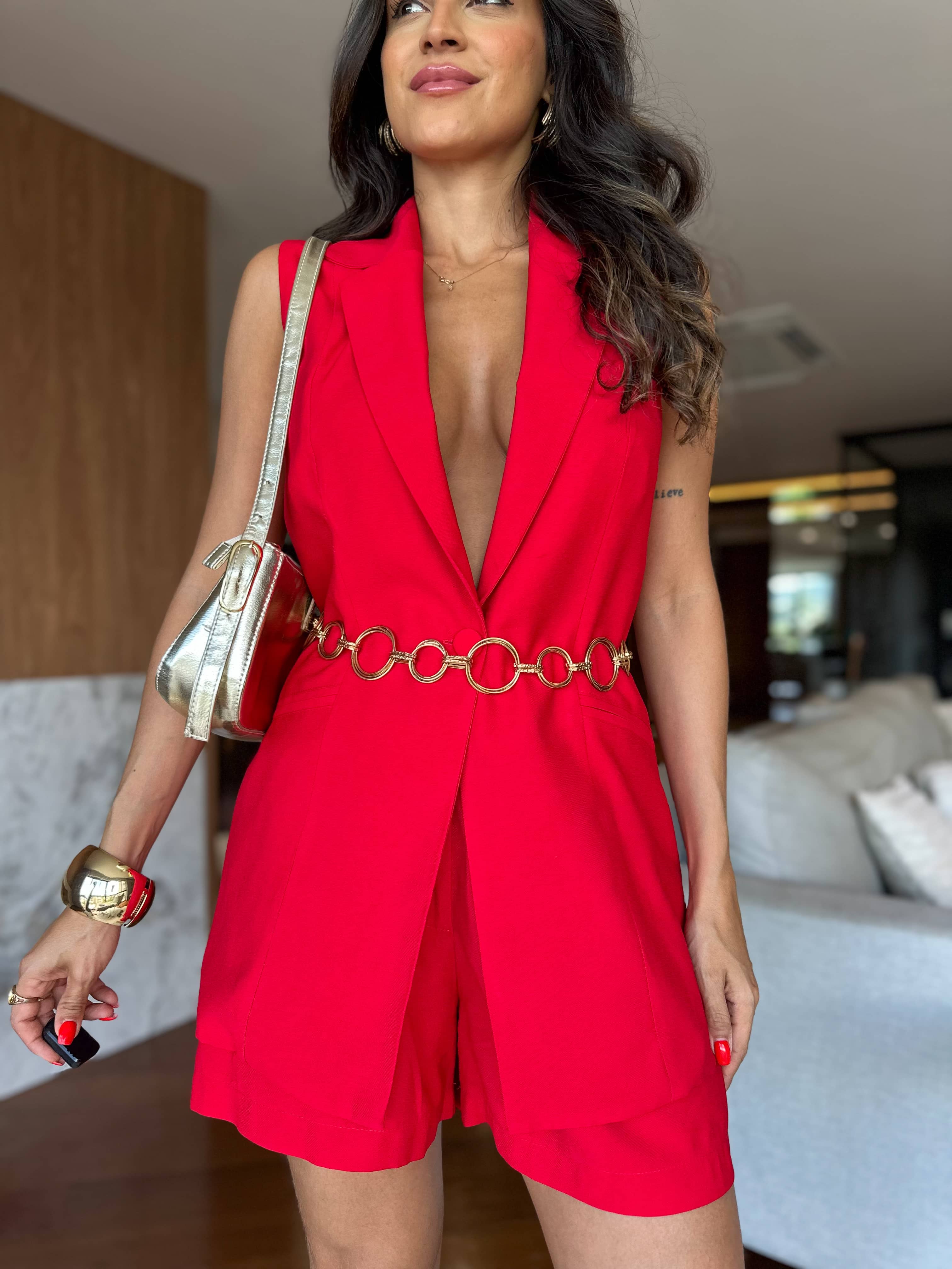 Conjunto Vermelho Andry