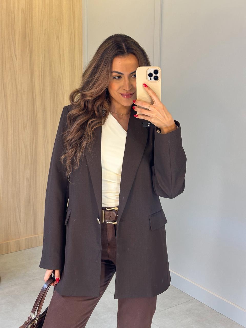 Blazer Marrom Iva