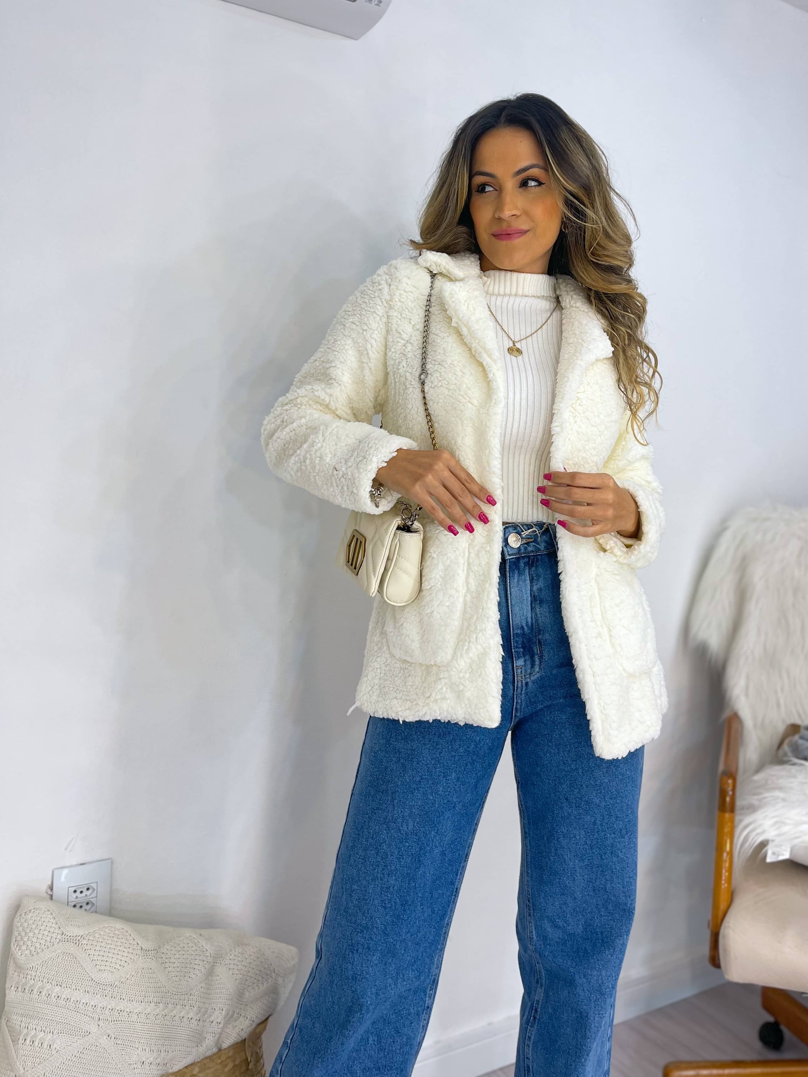 Casaco Emily Off White