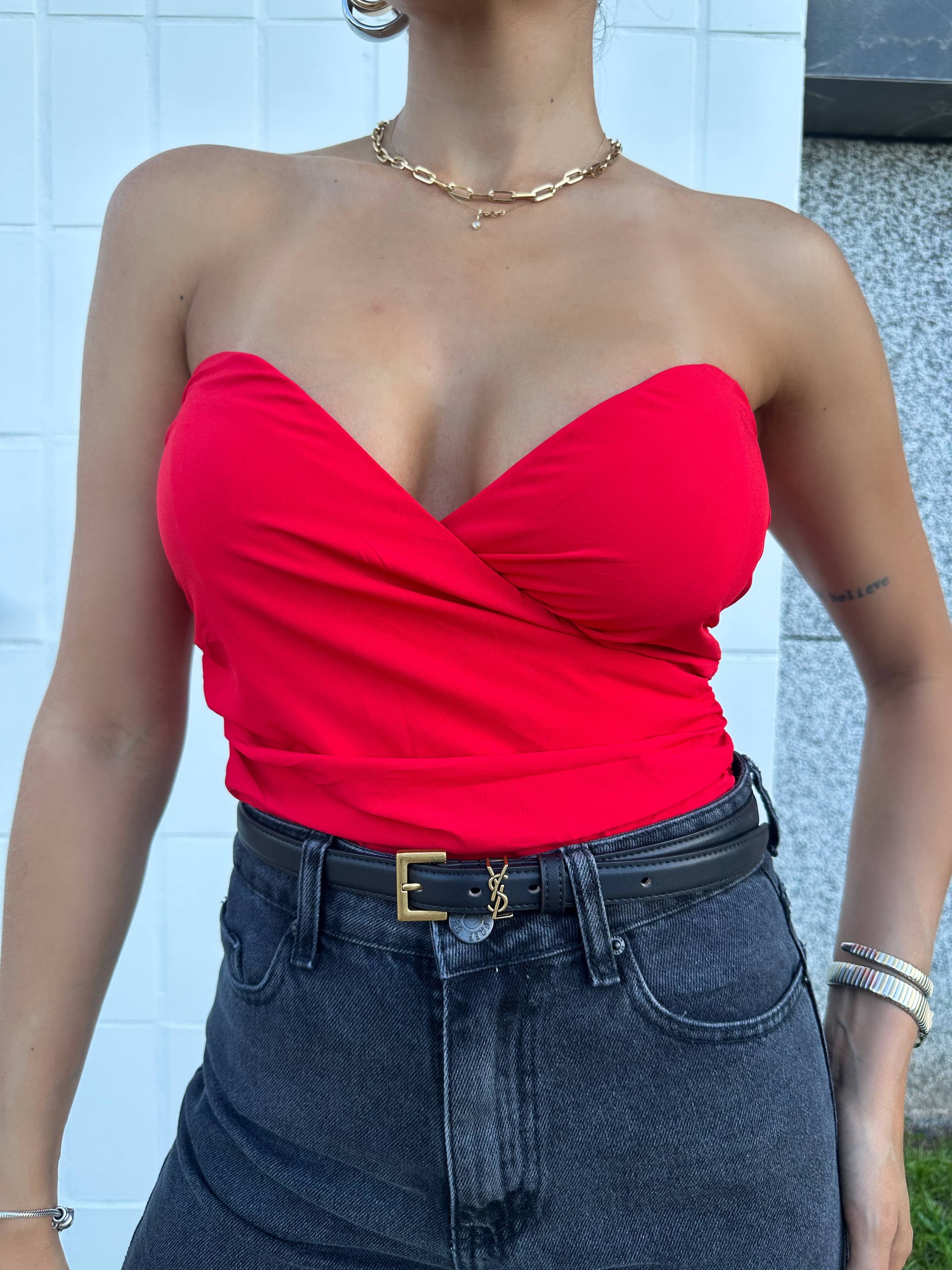 Corset Vermelho Fady