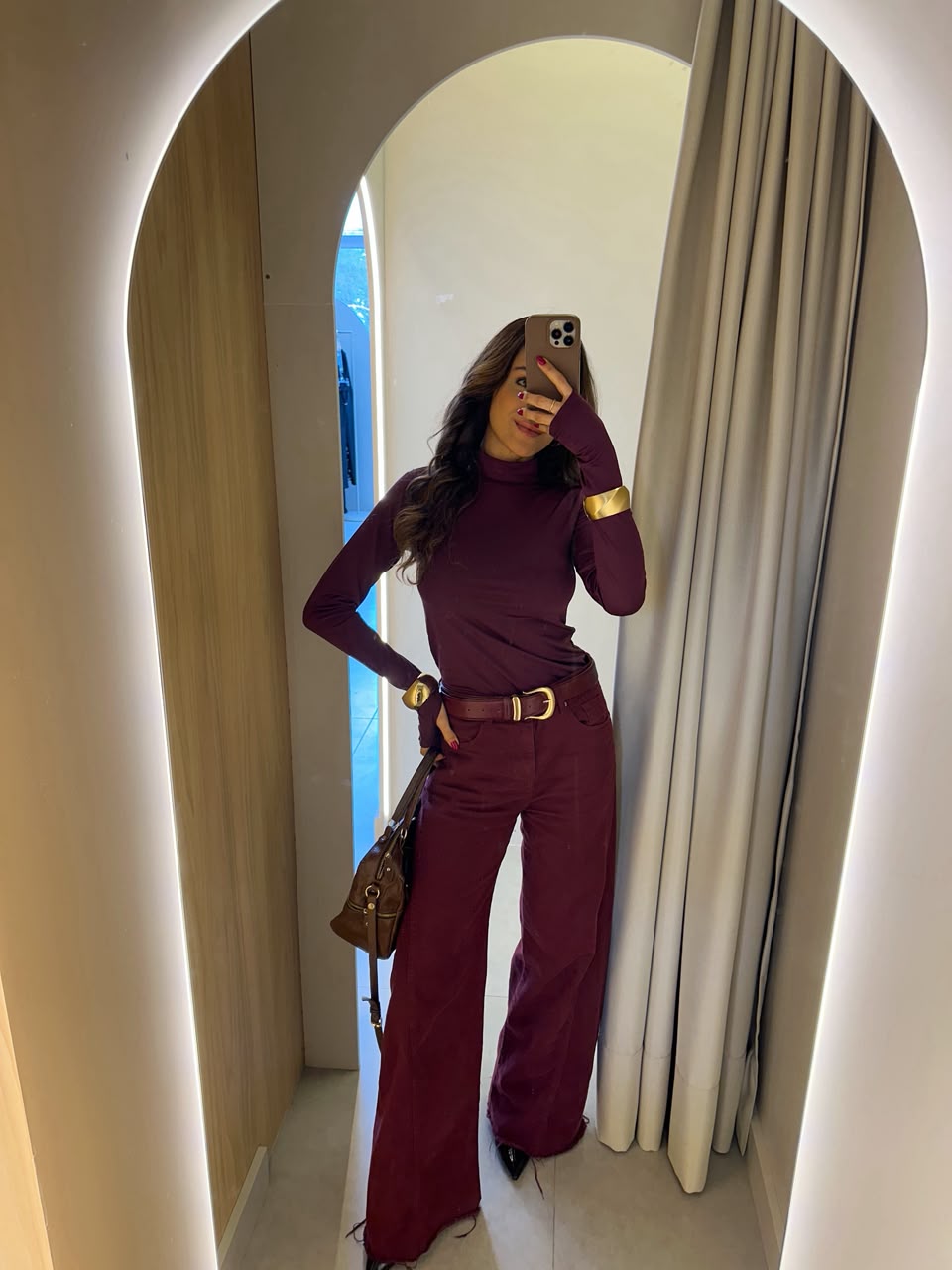 Blusa Térmica Natana Vinho