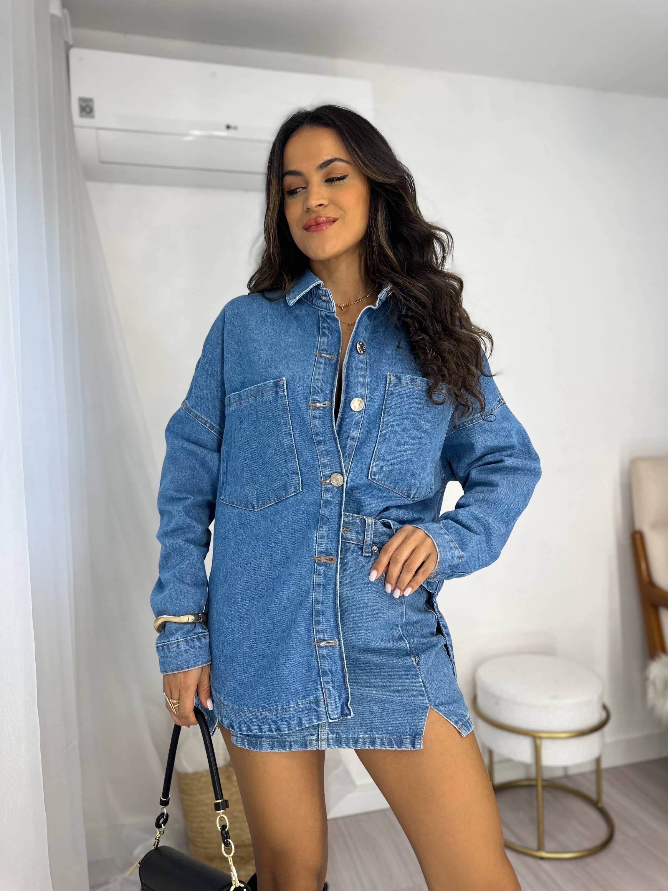 Camisa Jeans Over Harper