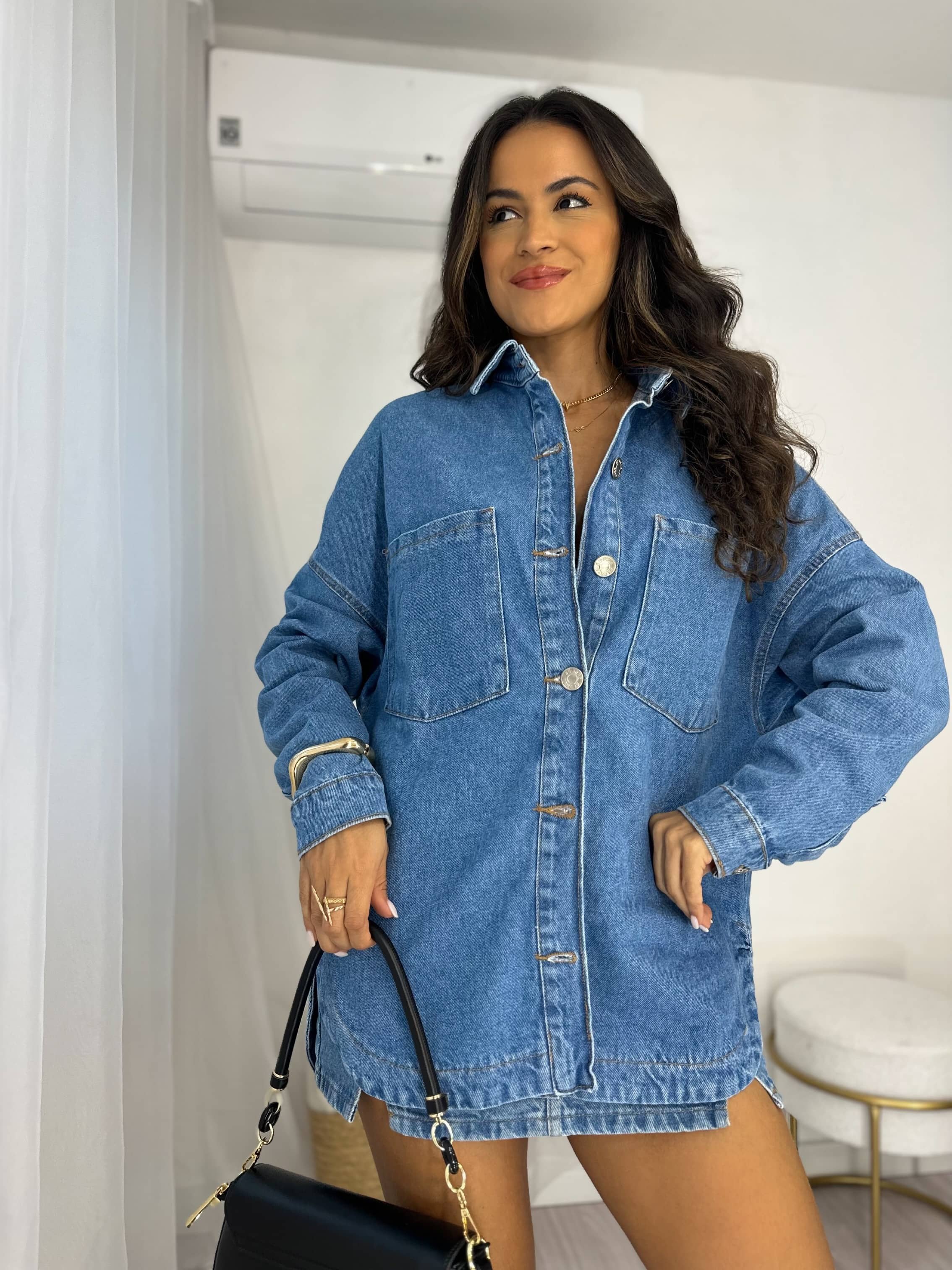 Camisa Jeans Over Harper