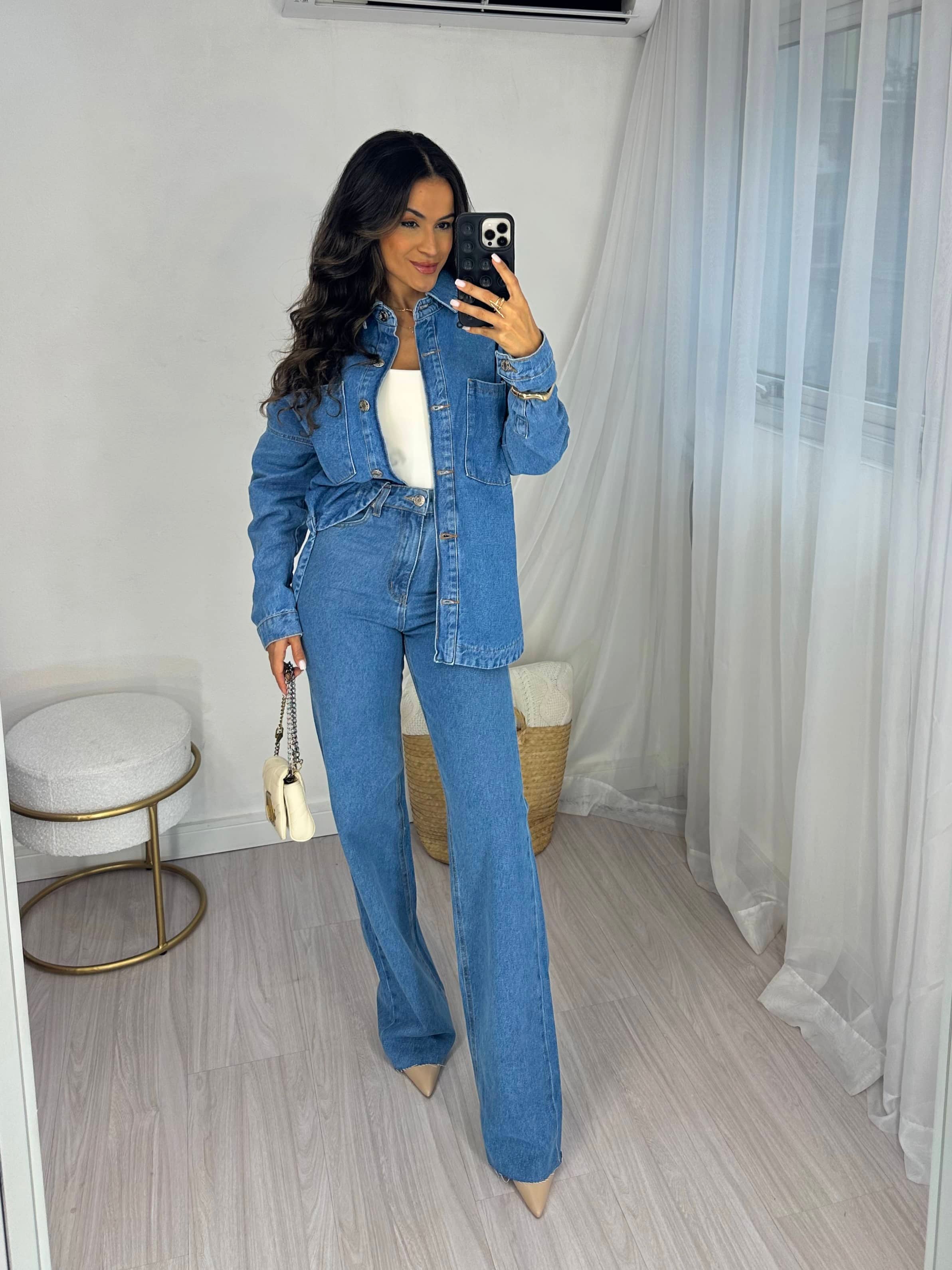 Camisa Jeans Over Harper