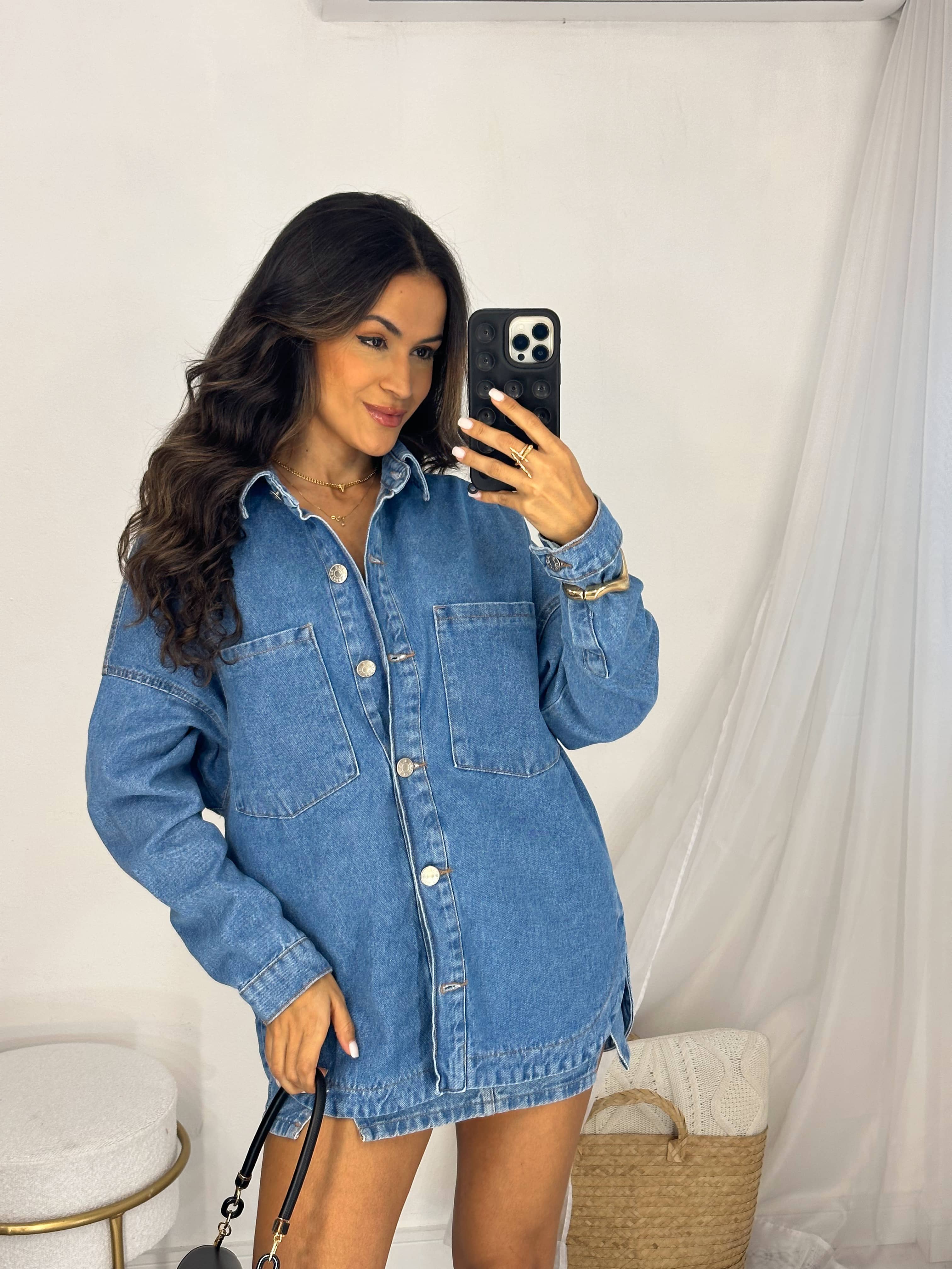 Camisa Jeans Over Harper