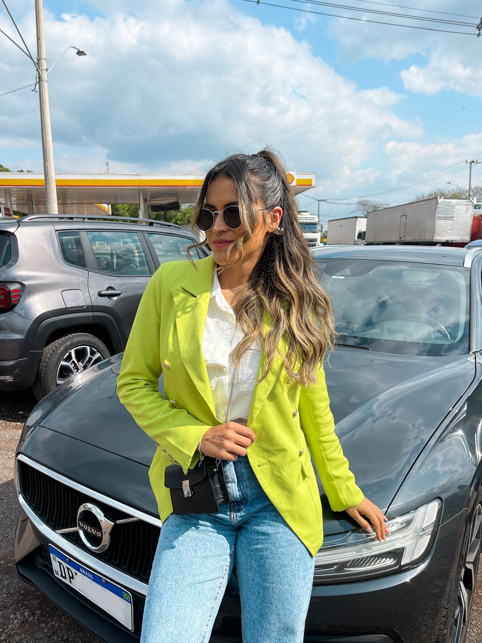 Blazer Inspiração Balmain Lima