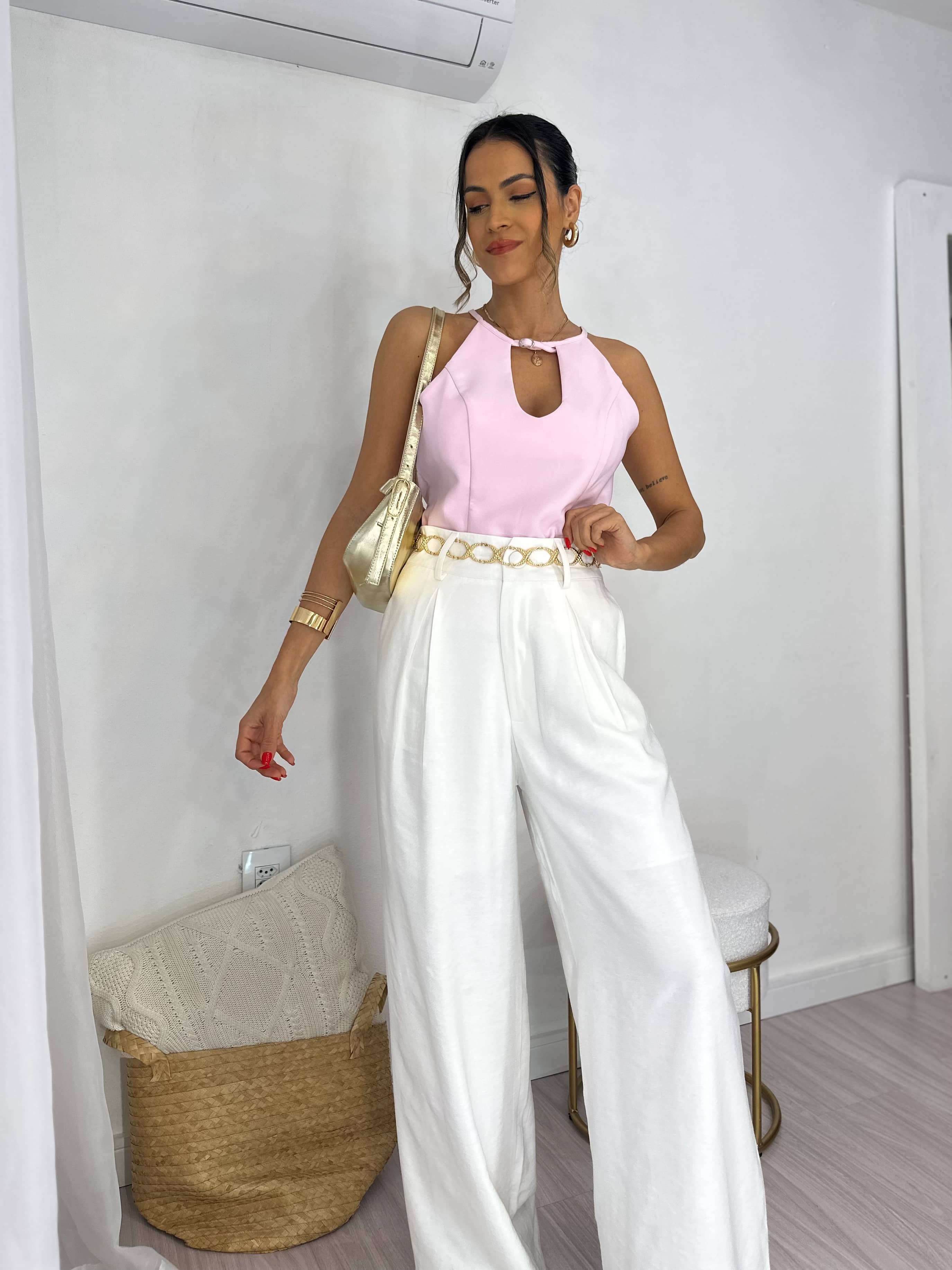 Blusa Talty Rosa Ballet