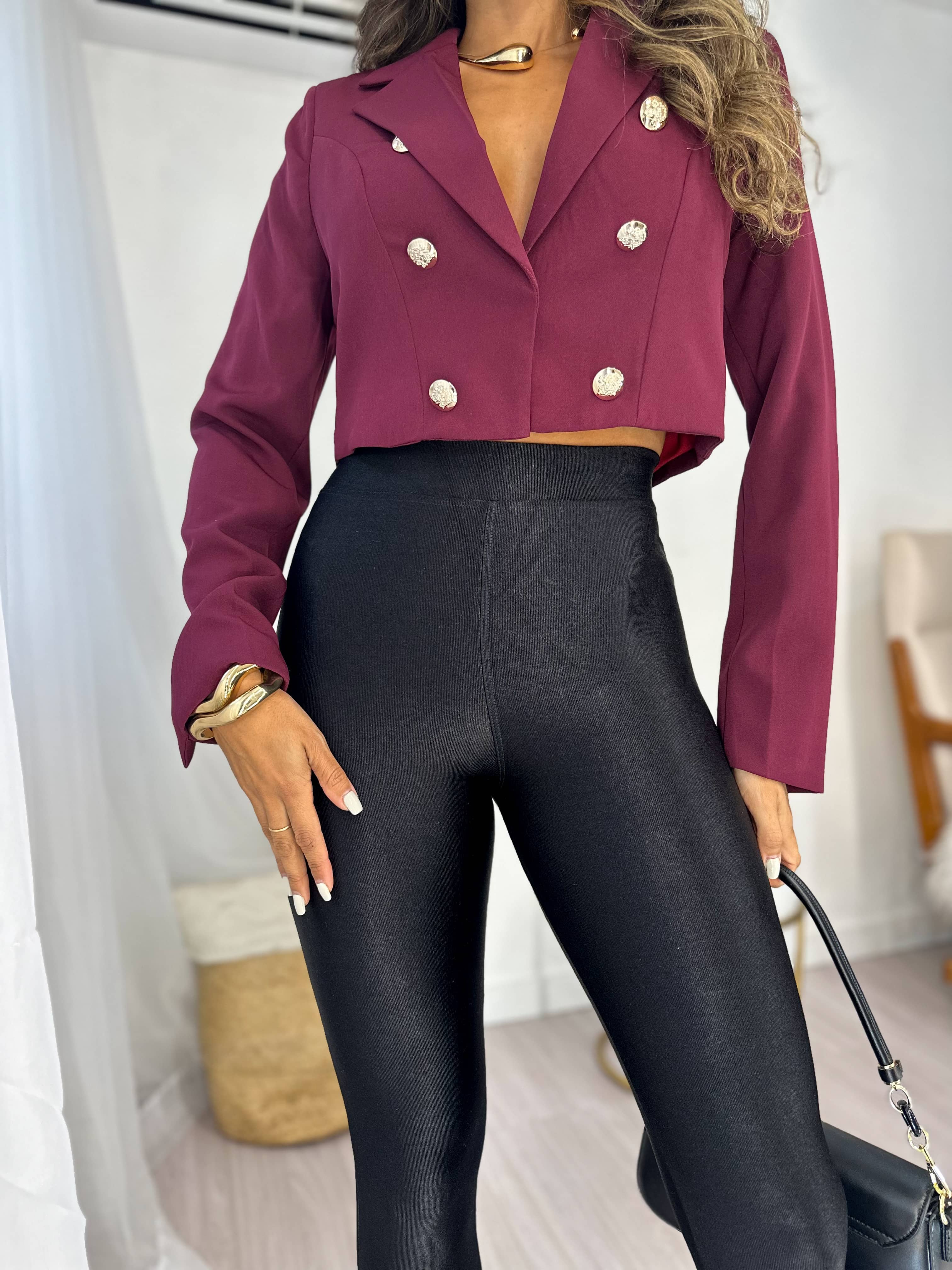 Calça Legging Pezinho Julya Preta