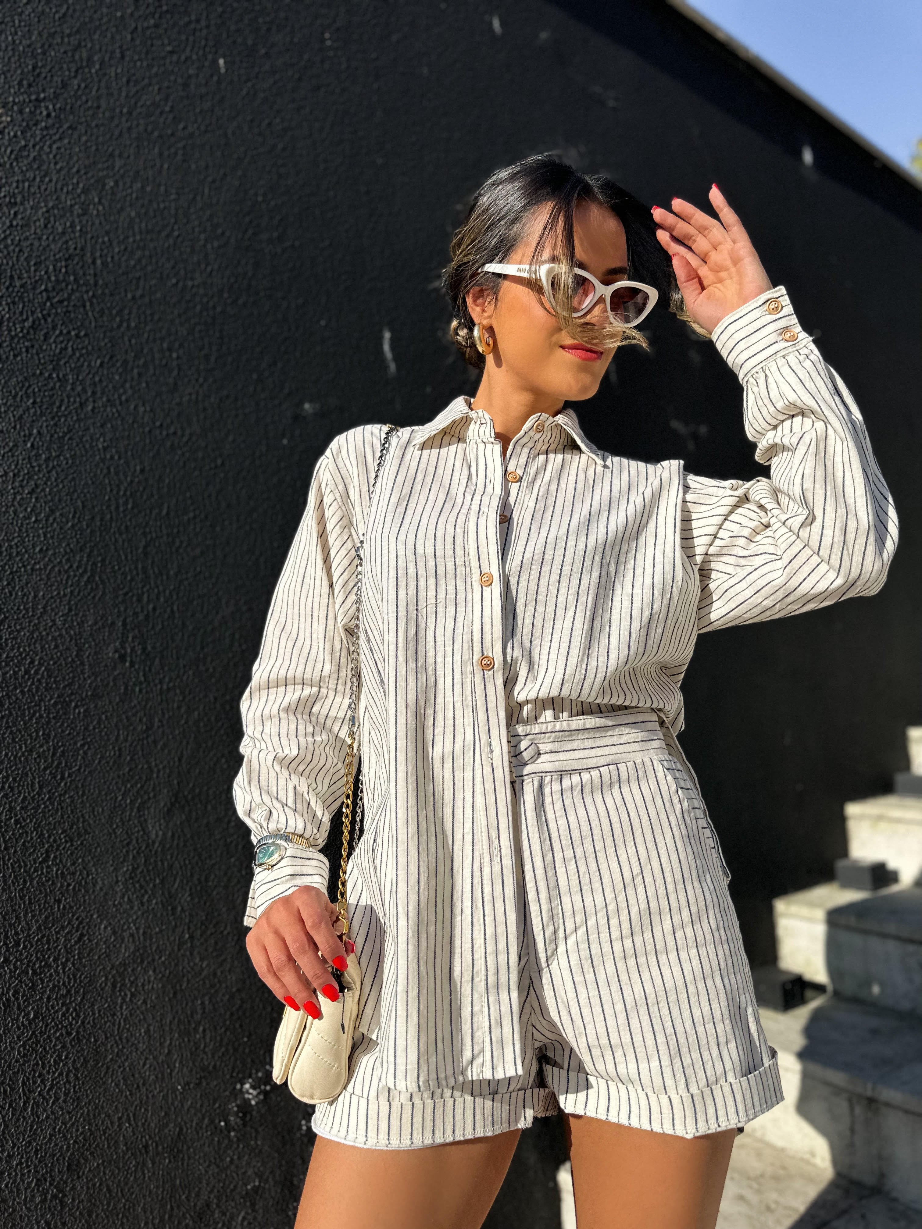 Short em Linho Kalita