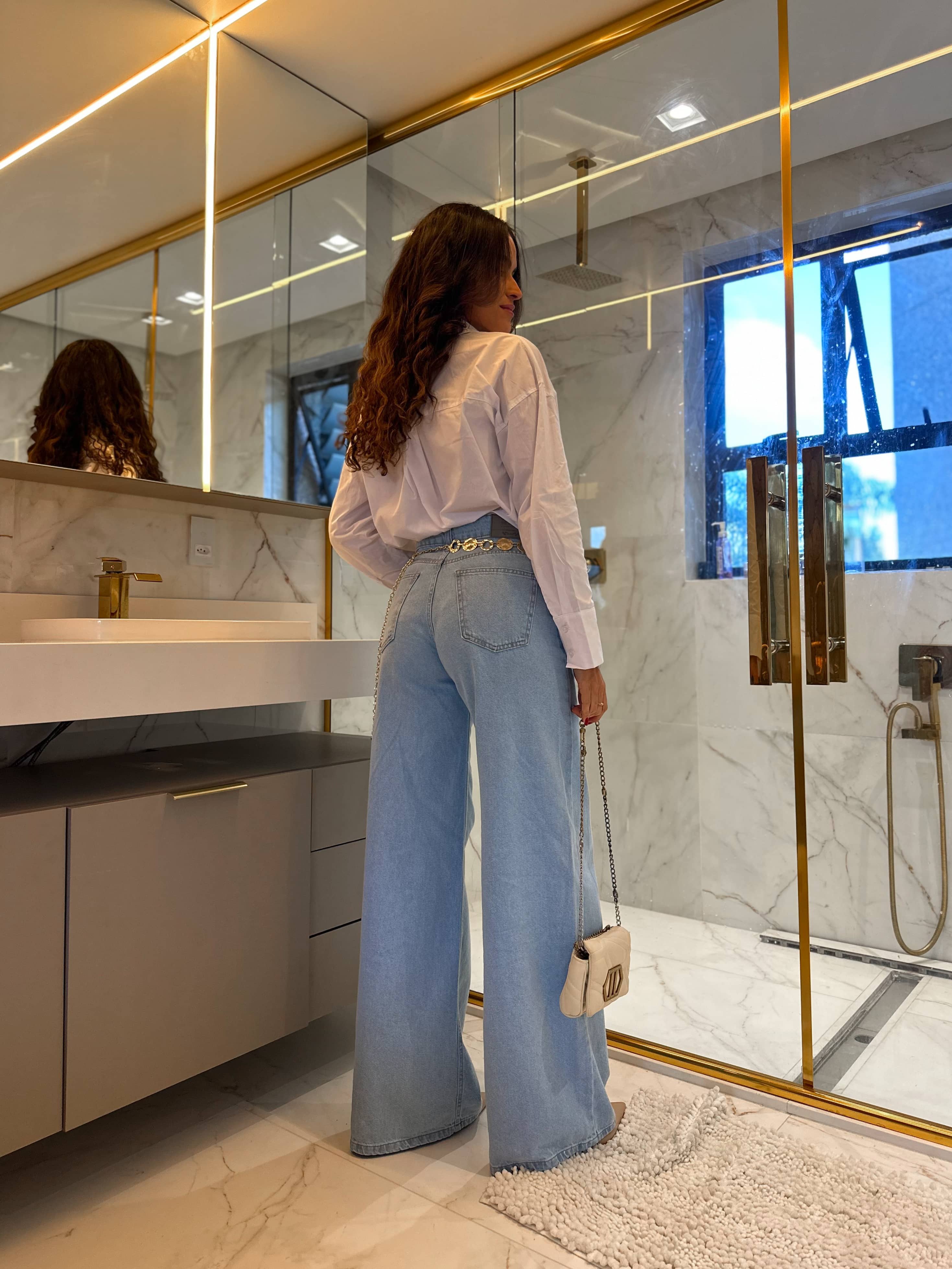 Calça Wide Leg Kally Clara