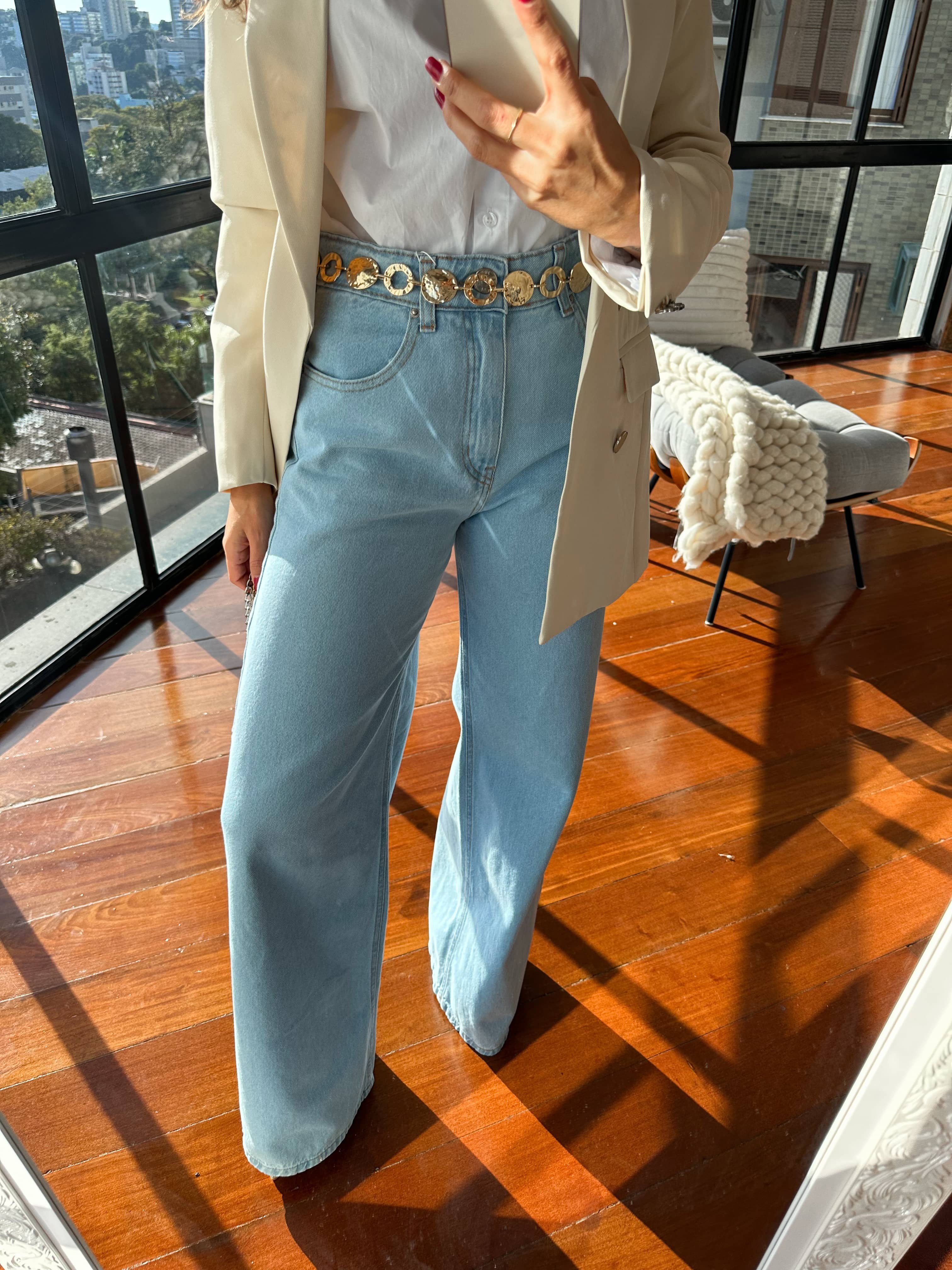 Calça Wide Leg Kally Clara