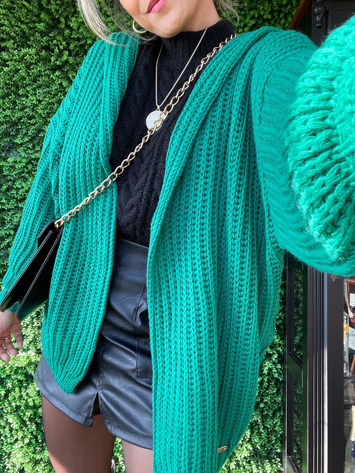 Casaco Tricot Kesha Verde