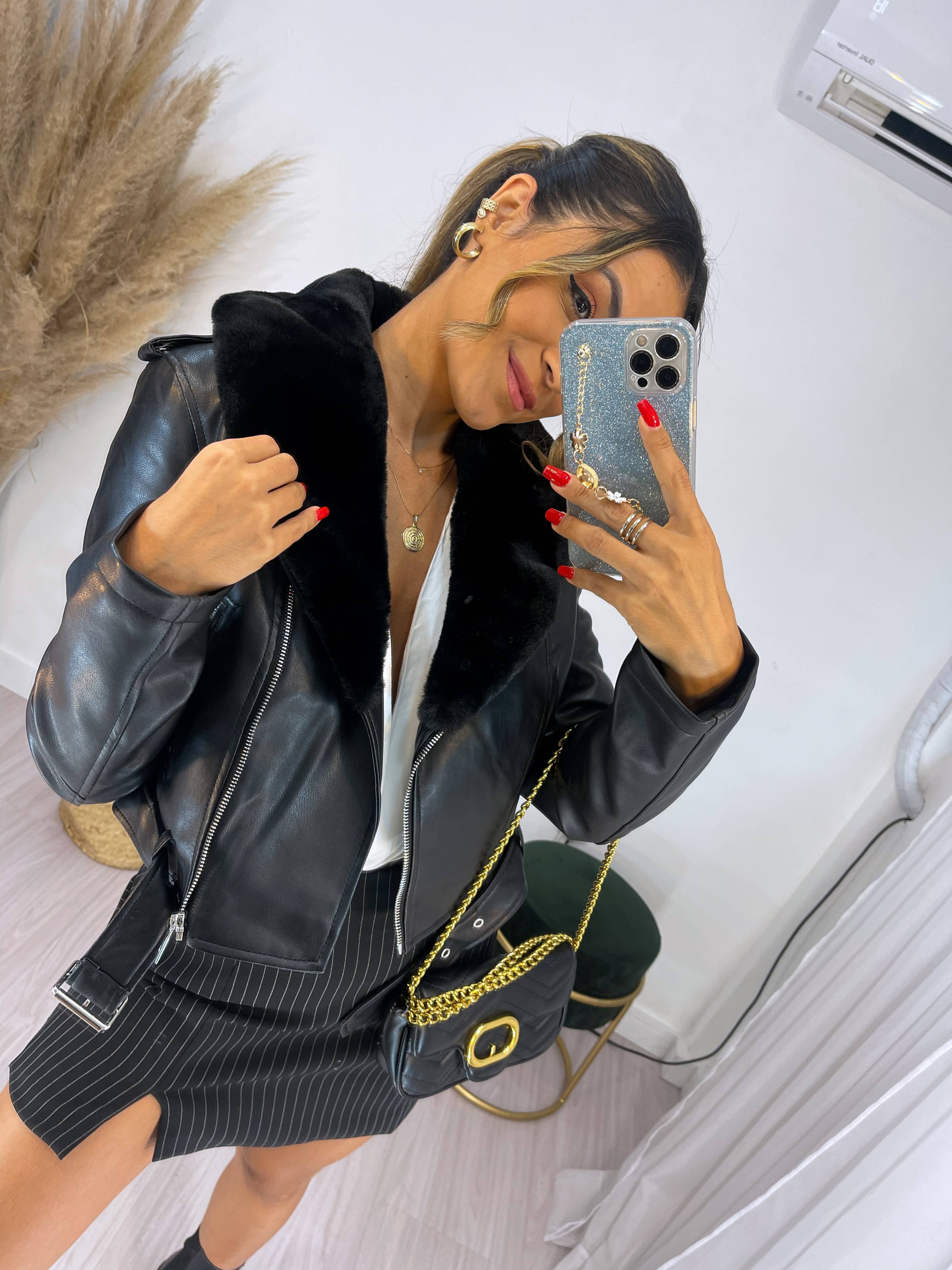 Jaqueta Laguna Preta