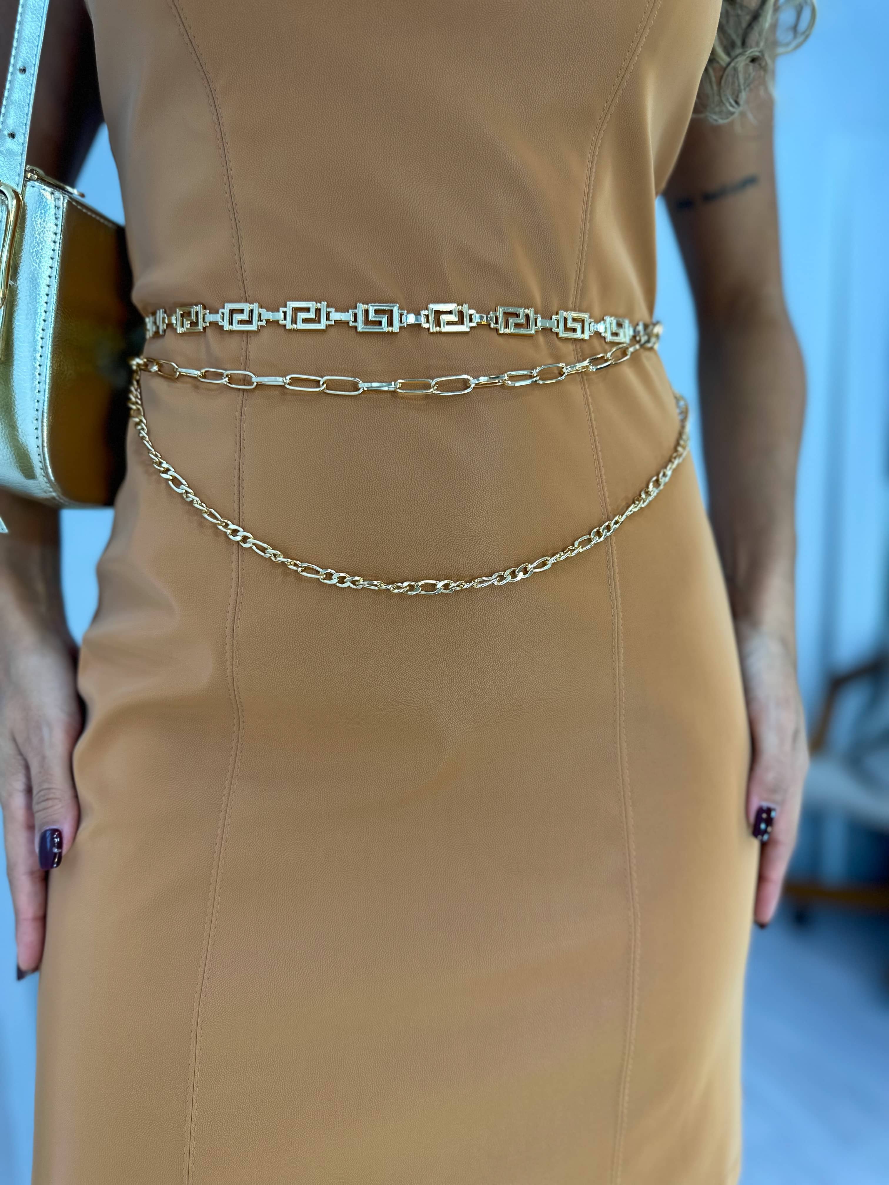 Vestido Layo Caramelo