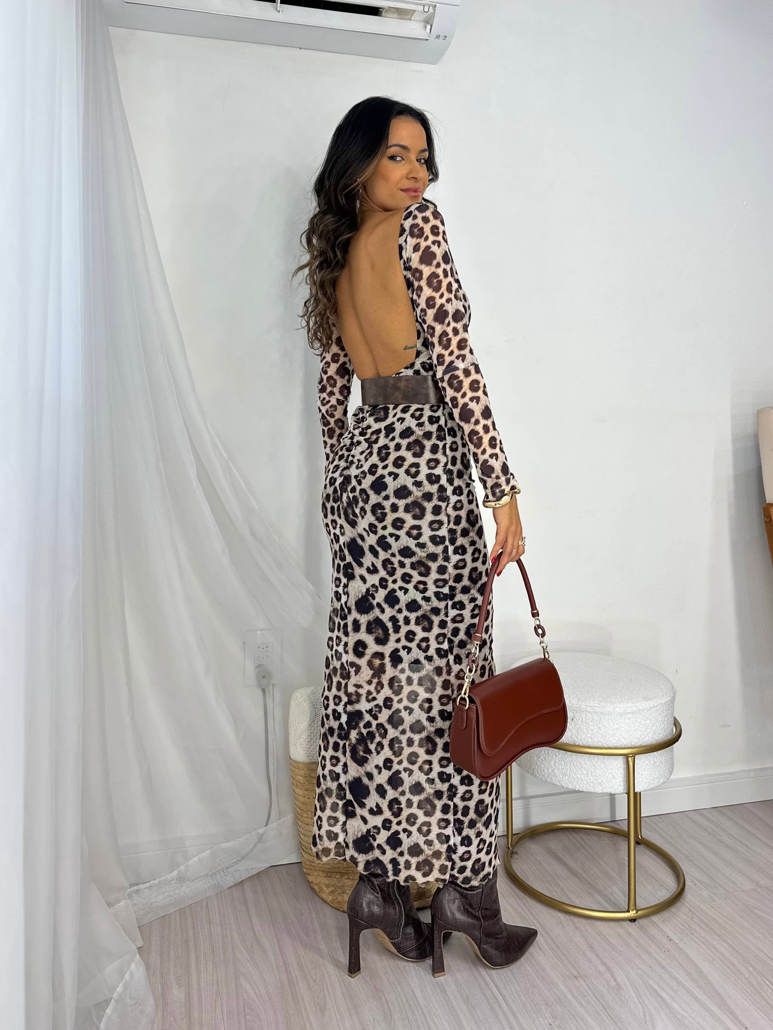 Vestido Midi em Tule Lisie