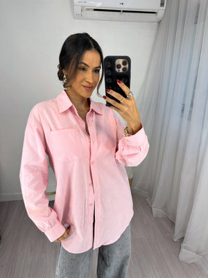 Camisa Rosa Bebe Lizy