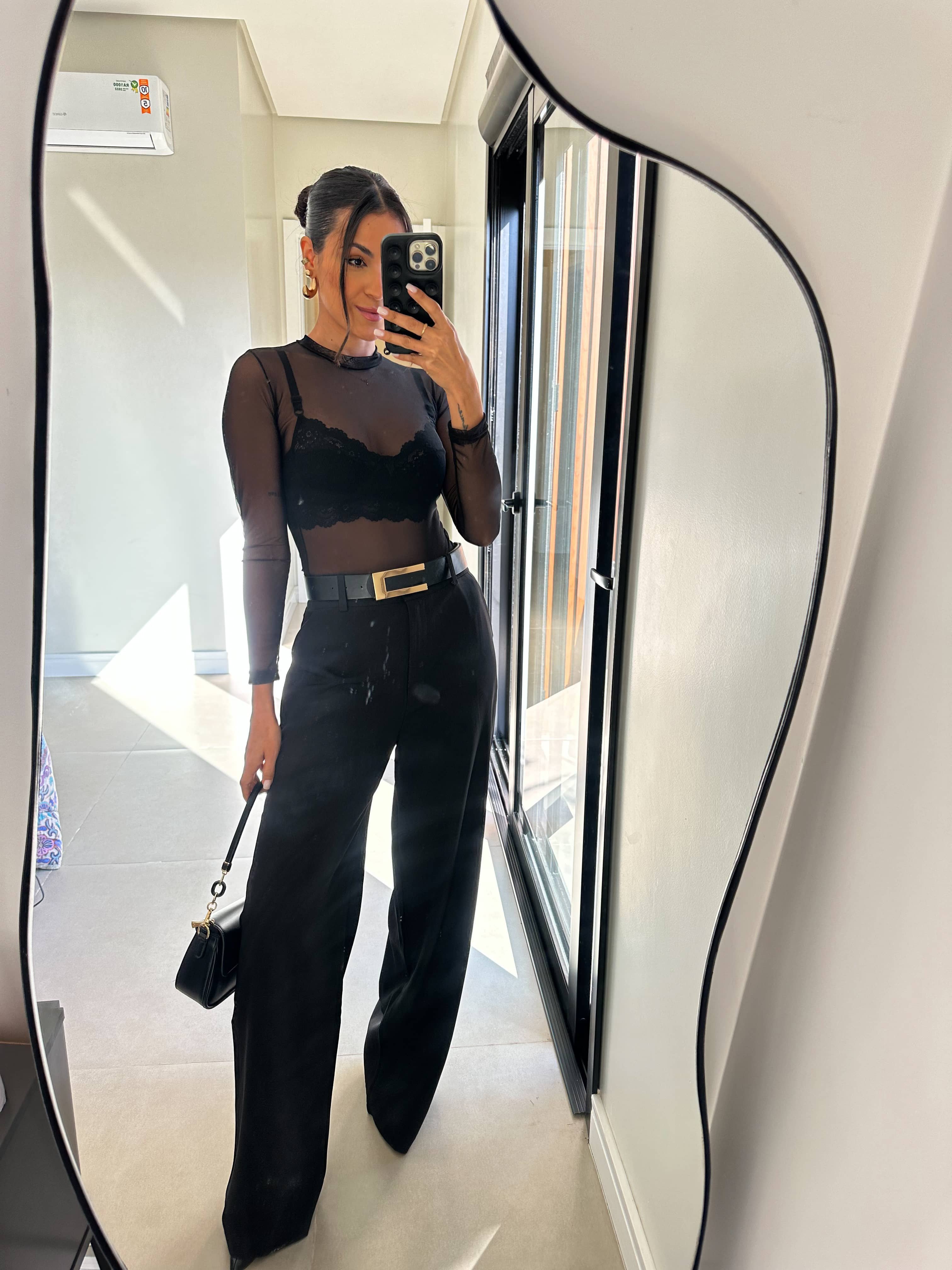 Conjunto Alfaiataria Preto Lyna
