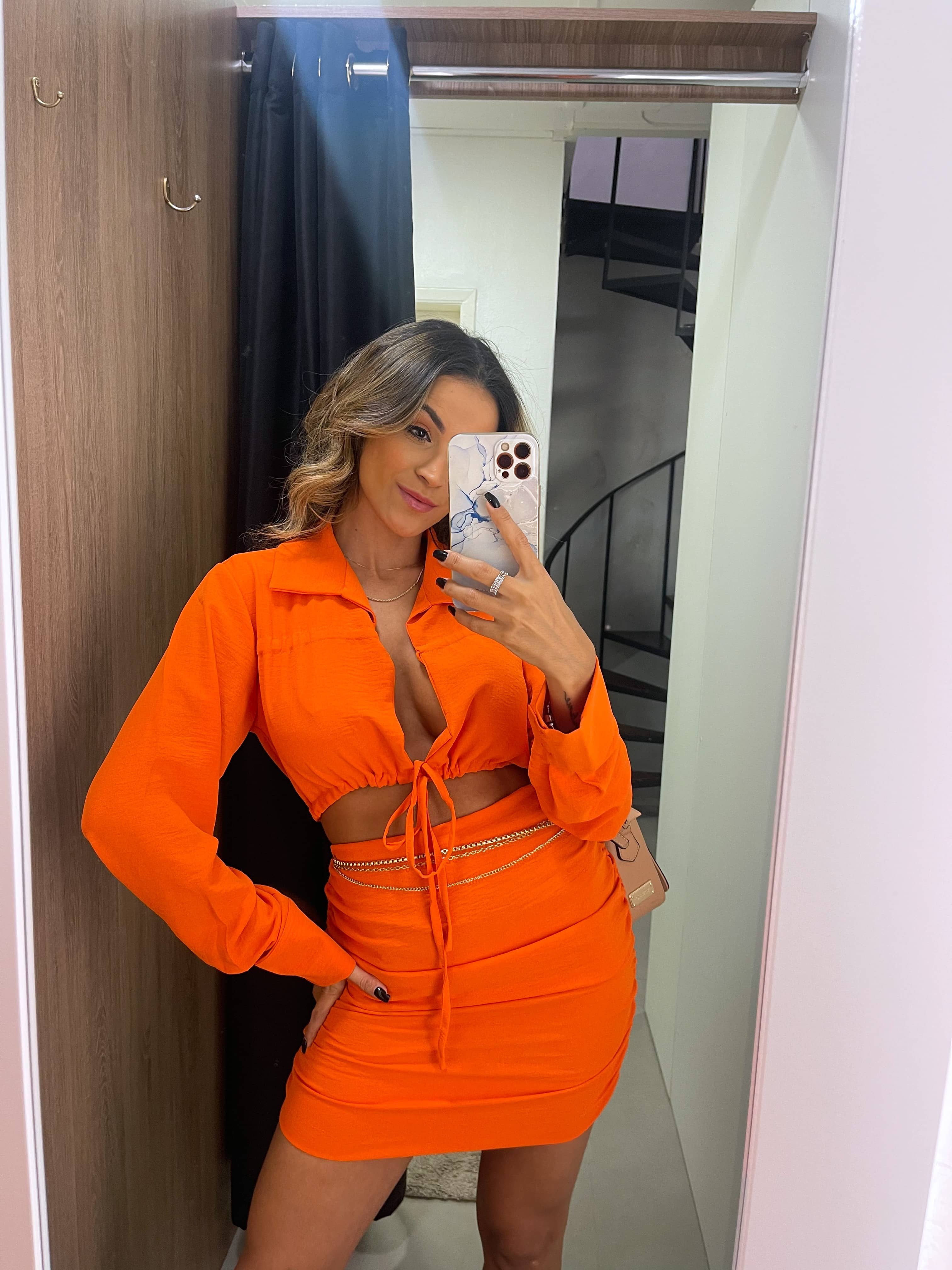 Conjunto Maldivas Laranja