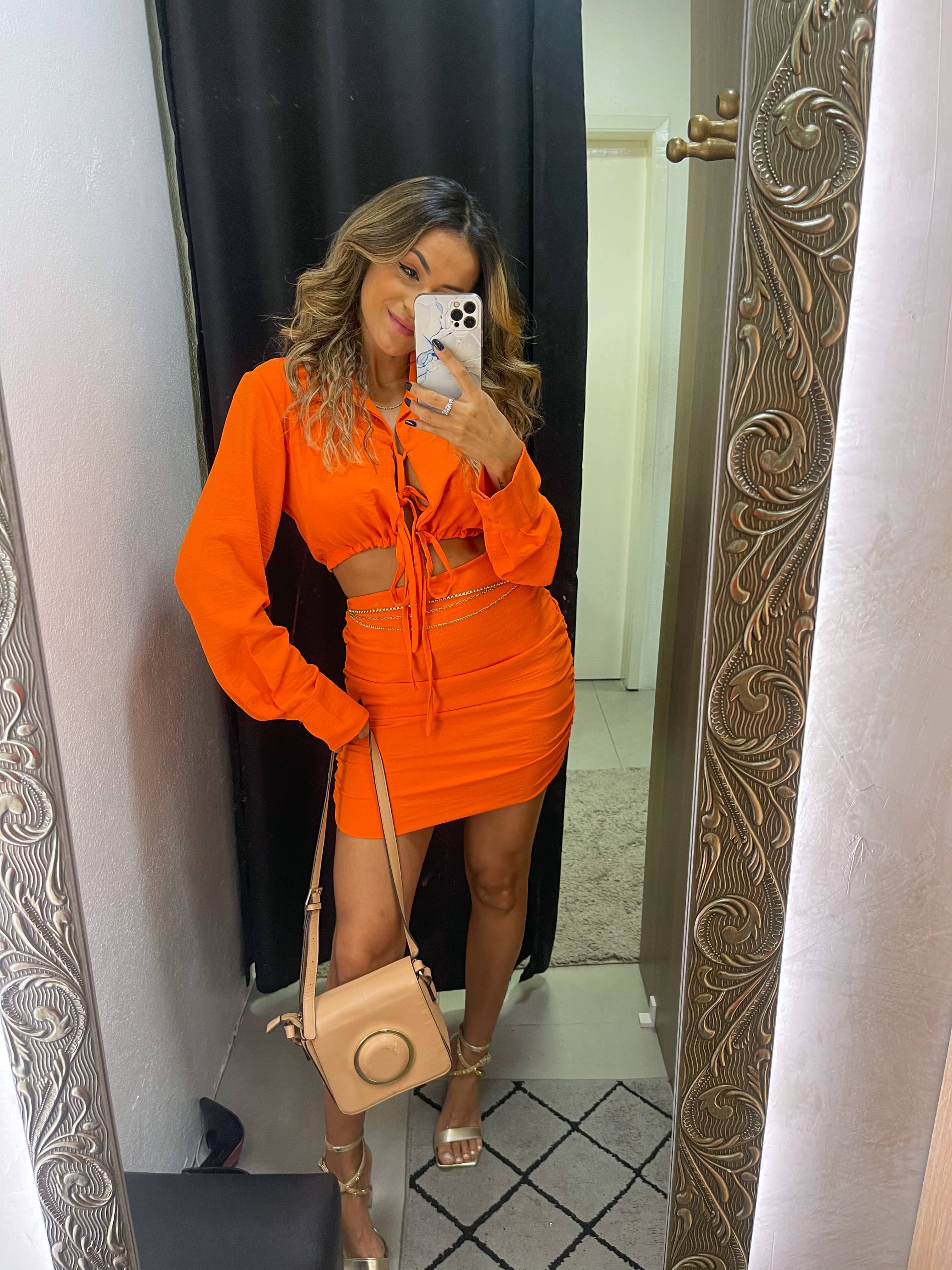 Conjunto Maldivas Laranja